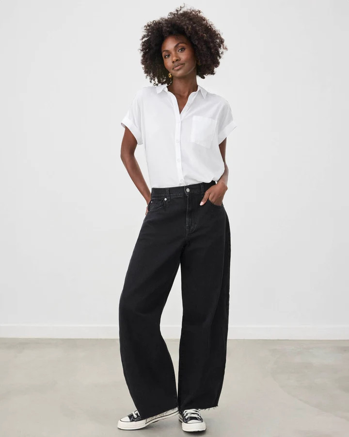 Short Sleeve Paige Shirt | Splendid