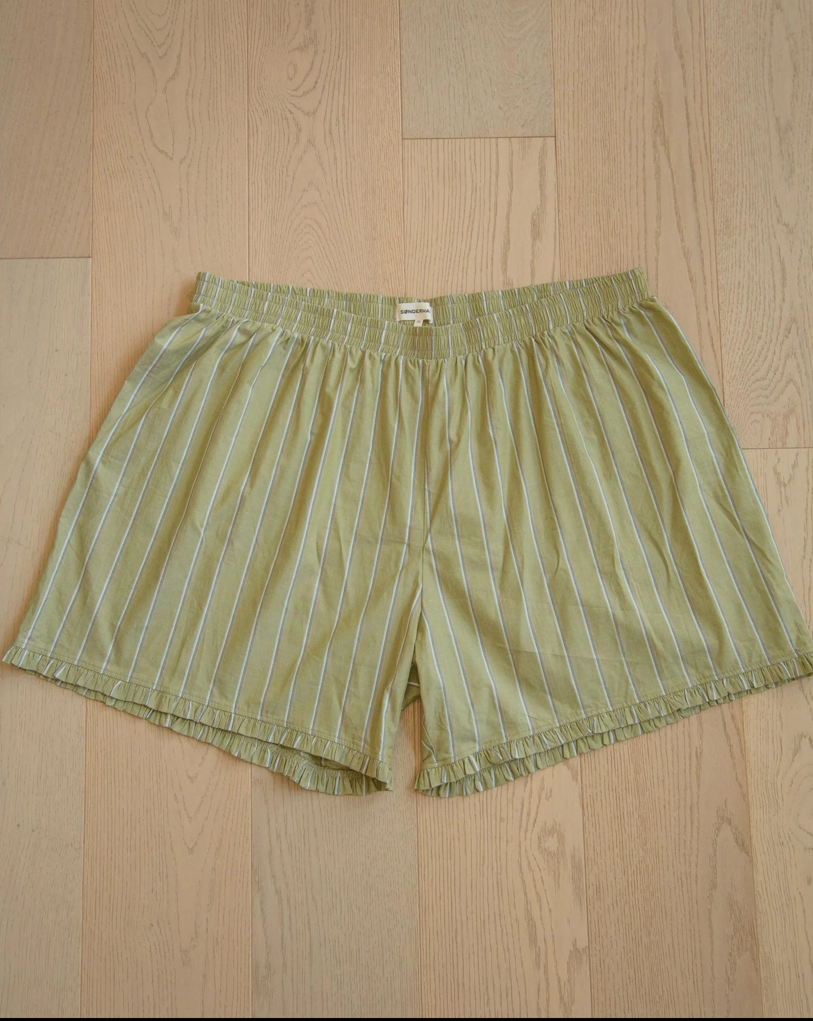 Boxer short - Green Ticking Stripe | Sonderhaus
