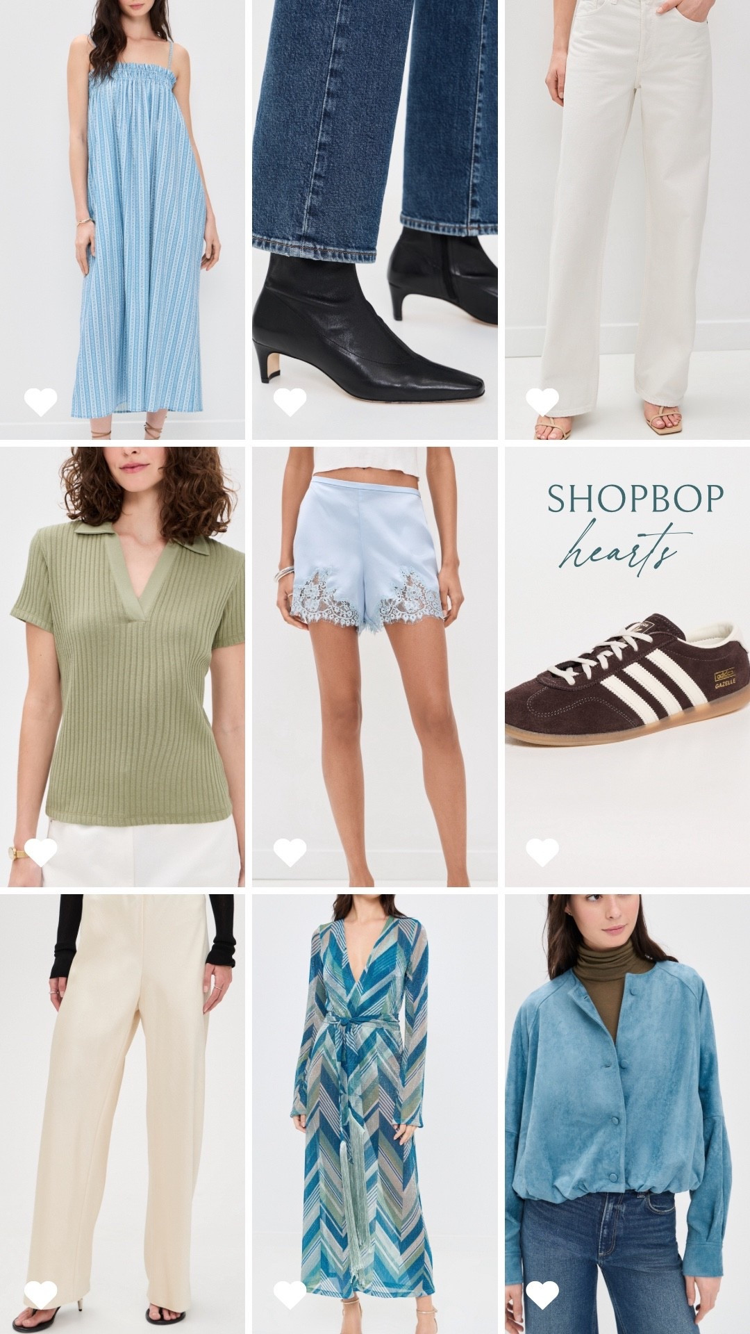 Shopbop 🤍 New STAUD sock booties and so much beautiful blue and green for early spring and vacations ☀️🌱

#LTKSeasonal #LTKFindsUnder100
