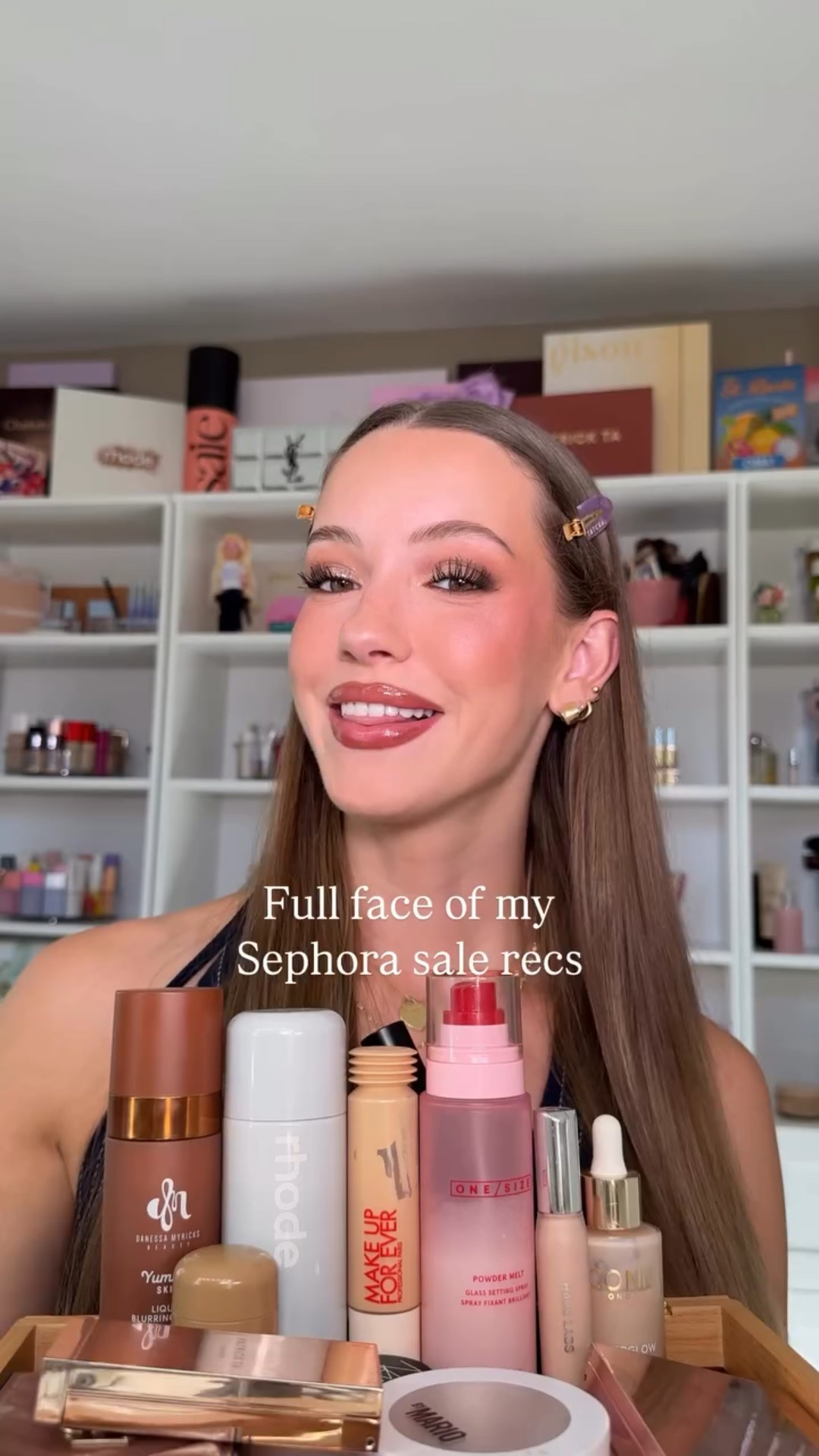 Full face of my Sephora sale recs #sephorasale #sephorasavingsevent #makeupfavorites