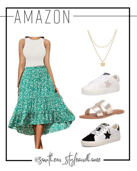 Casual date night ideas or casual summer outfit. All from Amazon. 

#LTKshoecrush #LTKunder50 #LTKstyletip