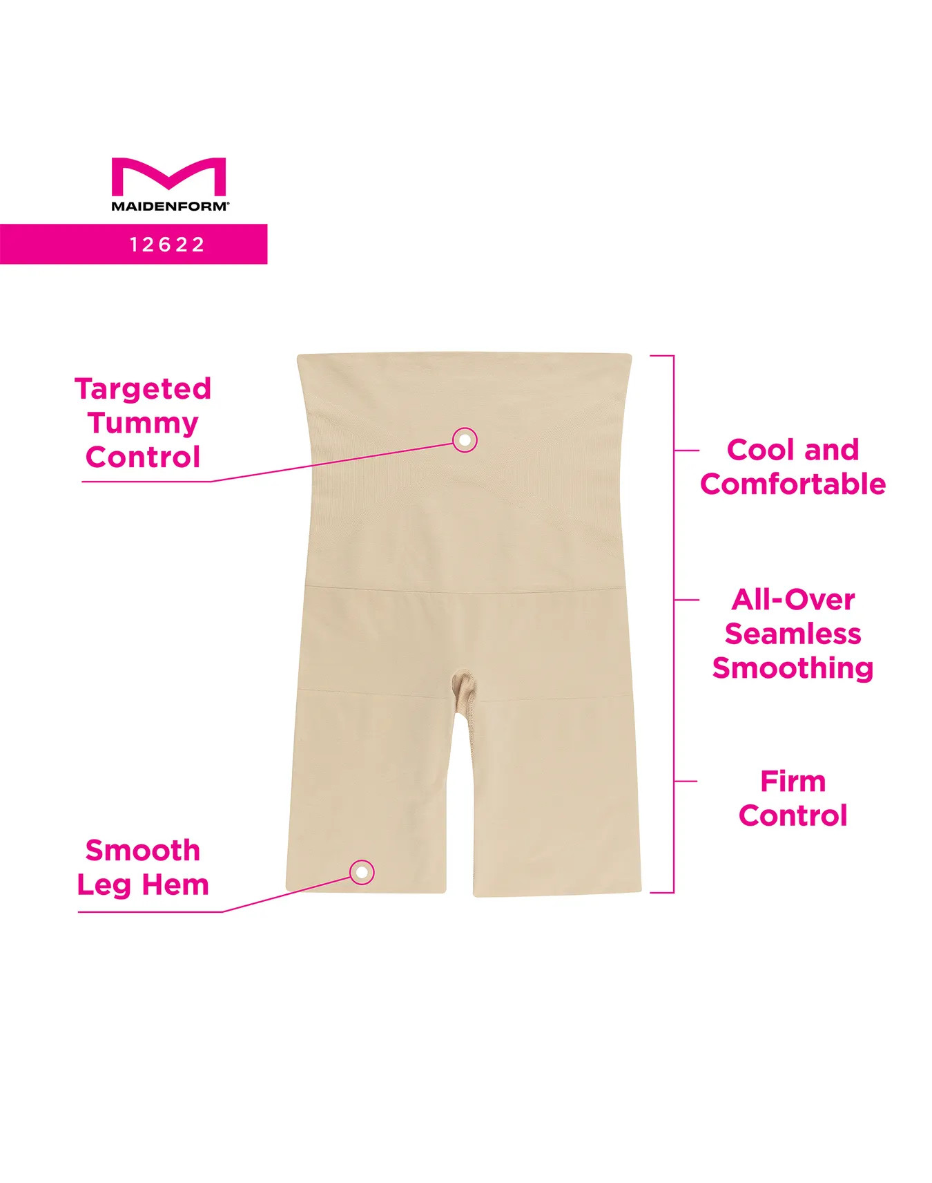 Maidenform Control It Hi Waist Thigh Slimmer | Champion.com | Maidenform