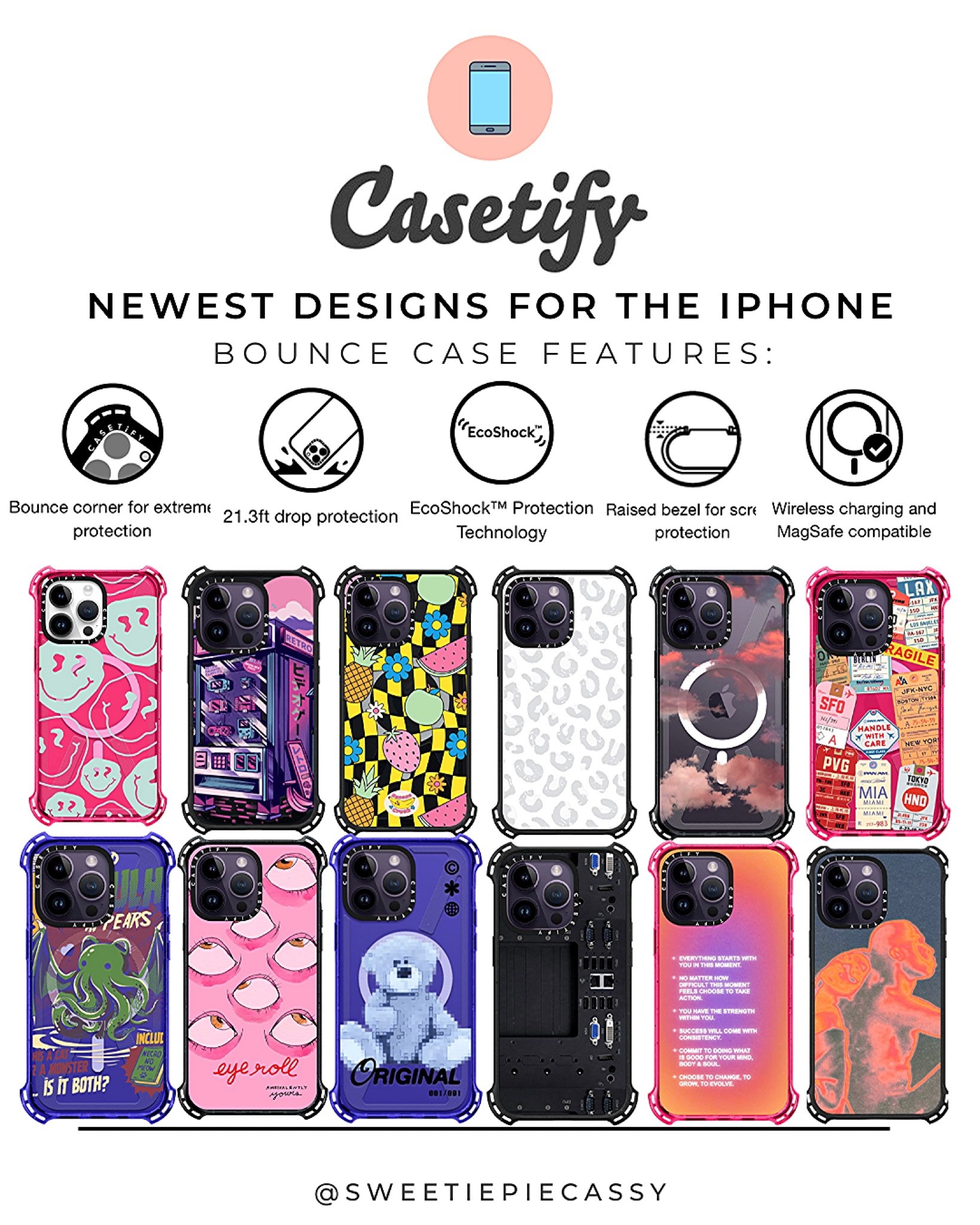 𝐂𝐀𝐒𝐄𝐓𝐈𝐅𝐘; 𝐍𝐄𝐖 𝐁𝐎𝐔𝐍𝐂𝐄 𝐂𝐀𝐒𝐄 & 𝐌𝐎𝐑𝐄

𝑾𝒊𝒕𝒉 𝒆𝒗𝒆𝒓𝒚𝒕𝒉𝒊𝒏𝒈 𝒇𝒓𝒐𝒎 𝑨𝒑𝒑𝒍𝒆 𝒄𝒂𝒔𝒆𝒔 𝒐𝒇 𝒂𝒍𝒍 𝒌𝒊𝒏𝒅𝒔, 𝒕𝒐 𝒊𝑷𝒂𝒅 𝒄𝒂𝒔𝒆𝒔 & 𝒕𝒉𝒆 𝒏𝒆𝒘 𝒔𝒕𝒓𝒂𝒑 𝒄𝒐𝒍𝒍𝒆𝒄𝒕𝒊𝒐𝒏 & 𝒔𝒐 𝒎𝒖𝒄𝒉 𝒎𝒐𝒓𝒆! 𝑵𝒐𝒕 𝒕𝒐 𝒎𝒆𝒏𝒕𝒊𝒐𝒏, 𝒕𝒉𝒆𝒔𝒆 𝒎𝒂𝒌𝒆 𝒕𝒉𝒆 𝒑𝒆𝒓𝒇𝒆𝒄𝒕 𝒈𝒊𝒇𝒕𝒔 𝒇𝒐𝒓 𝒕𝒉𝒂𝒕 𝑨𝒑𝒑𝒍𝒆 𝒍𝒐𝒗𝒆𝒓 𝒊𝒏 𝒚𝒐𝒖𝒓 𝒍𝒊𝒇𝒆, 𝒆𝒔𝒑𝒆𝒄𝒊𝒂𝒍𝒍𝒚 𝒔𝒊𝒏𝒄𝒆 𝒕𝒉𝒆𝒚 𝒍𝒂𝒔𝒕, 𝒂𝒓𝒆 𝒄𝒖𝒔𝒕𝒐𝒎𝒊𝒛𝒂𝒃𝒍𝒆 & 𝒂𝒓𝒆 100% 𝒘𝒐𝒓𝒕𝒉 𝒕𝒉𝒆 𝒎𝒐𝒏𝒆𝒚! 𝑨𝒔 𝒂𝒏 𝑨𝒑𝒑𝒍𝒆 𝒖𝒔𝒆𝒓 𝒎𝒚𝒔𝒆𝒍𝒇, 𝑰 𝒄𝒂𝒏 100% 𝒃𝒂𝒄𝒌 𝒖𝒑 𝒕𝒉𝒆𝒔𝒆 𝒃𝒆𝒊𝒏𝒈 𝒔𝒐𝒎𝒆 𝒐𝒇 𝒕𝒉𝒆 𝒃𝒆𝒔𝒕 𝒄𝒂𝒔𝒆𝒔 𝒐𝒏 𝒕𝒉𝒆 𝒎𝒂𝒓𝒌𝒆𝒕, 𝒂𝒔 𝒘𝒆𝒍𝒍 𝒂𝒔 𝒔𝒐𝒎𝒆 𝒐𝒇 𝒕𝒉𝒆 𝒎𝒐𝒔𝒕 𝒄𝒖𝒔𝒕𝒐𝒎𝒊𝒛𝒂𝒃𝒍𝒆! 𝒀𝒐𝒖’𝒍𝒍 𝒂𝒍𝒔𝒐 𝒈𝒆𝒕 𝒂 10% 𝒐𝒇𝒇 𝒚𝒐𝒖𝒓 𝒇𝒊𝒓𝒔𝒕 𝒐𝒓𝒅𝒆𝒓! 💫 #LTKIt 

𝐒𝐡𝐨𝐩 𝐚𝐥𝐥 𝐭𝐡𝐞𝐬𝐞 𝐥𝐨𝐨𝐤𝐬 𝐰𝐢𝐭𝐡 𝐦𝐲 𝐋𝐈𝐊𝐄𝐭𝐨𝐊𝐍𝐎𝐖.𝐢𝐭 𝐚𝐩𝐩 ✨

#phonecase #iphone #caseiphone #phonecases #case #iphonecase #phonecover #samsung #phone #phonecaseshop #cases #phoneaccessories #apple #fashion #plus #mobilecase #phonecovers #iphonecases #accessories #mobile #mobilecover #customizeable #customcase #samsungcase #mobileaccessories #casingiphone #mobilecases #casetify #hardcase #casesamsung

#LTKfamily #LTKunder100 #LTKHoliday