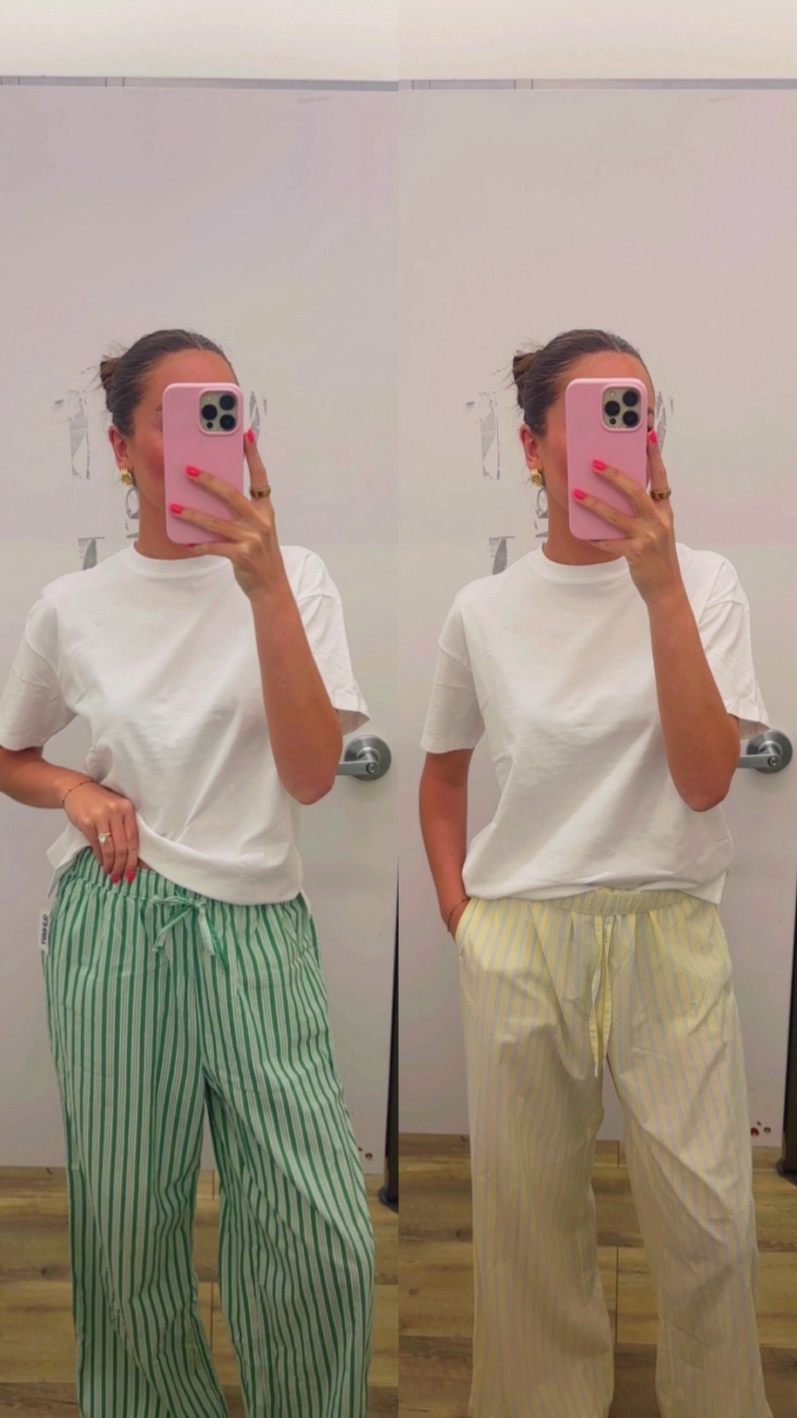 Old navy stripe poplin pants try on💚 eyelet boxer shorts, poplin pants, linen pants, gingham shorts trend, summer outfits, spring outfits, outfit ideas, outfit inspo, Pinterest outfit, comfy ootd, old navy haul 




#LTKSaleAlert #LTKootd #LTKSeasonal