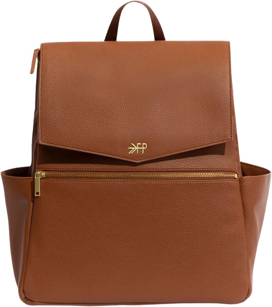 Freshly Picked Classic II Diaper Bag Backpack, Wipeable Vegan Leather With Changing Pad, Converti... | Amazon (US)