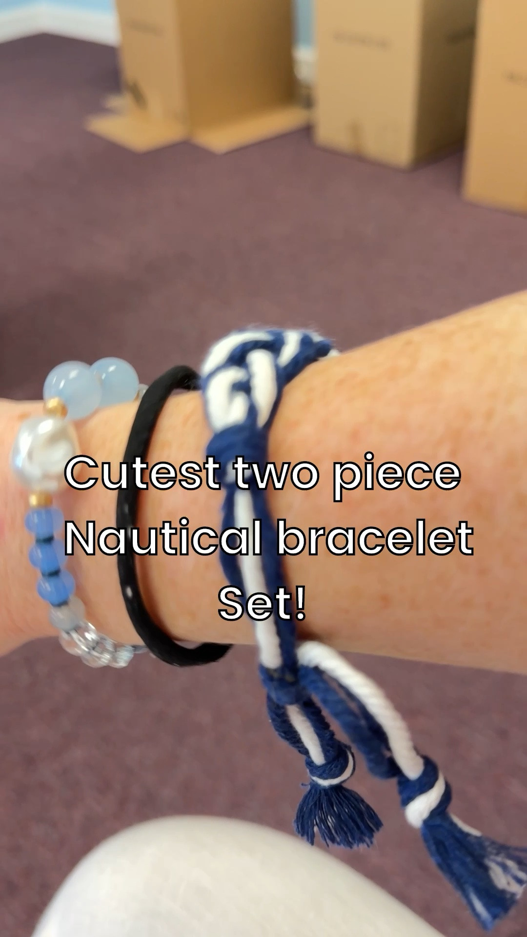 Cutest two piece bracelet set!