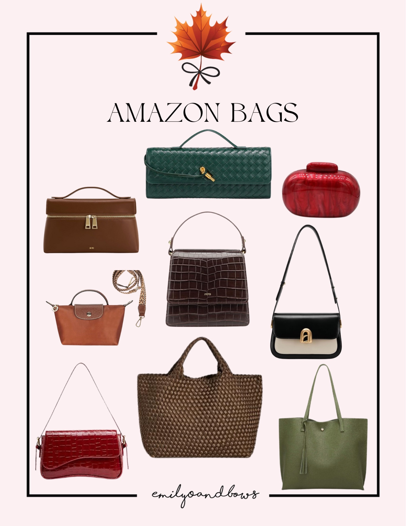 Favorite fall Amazon bags!🍂