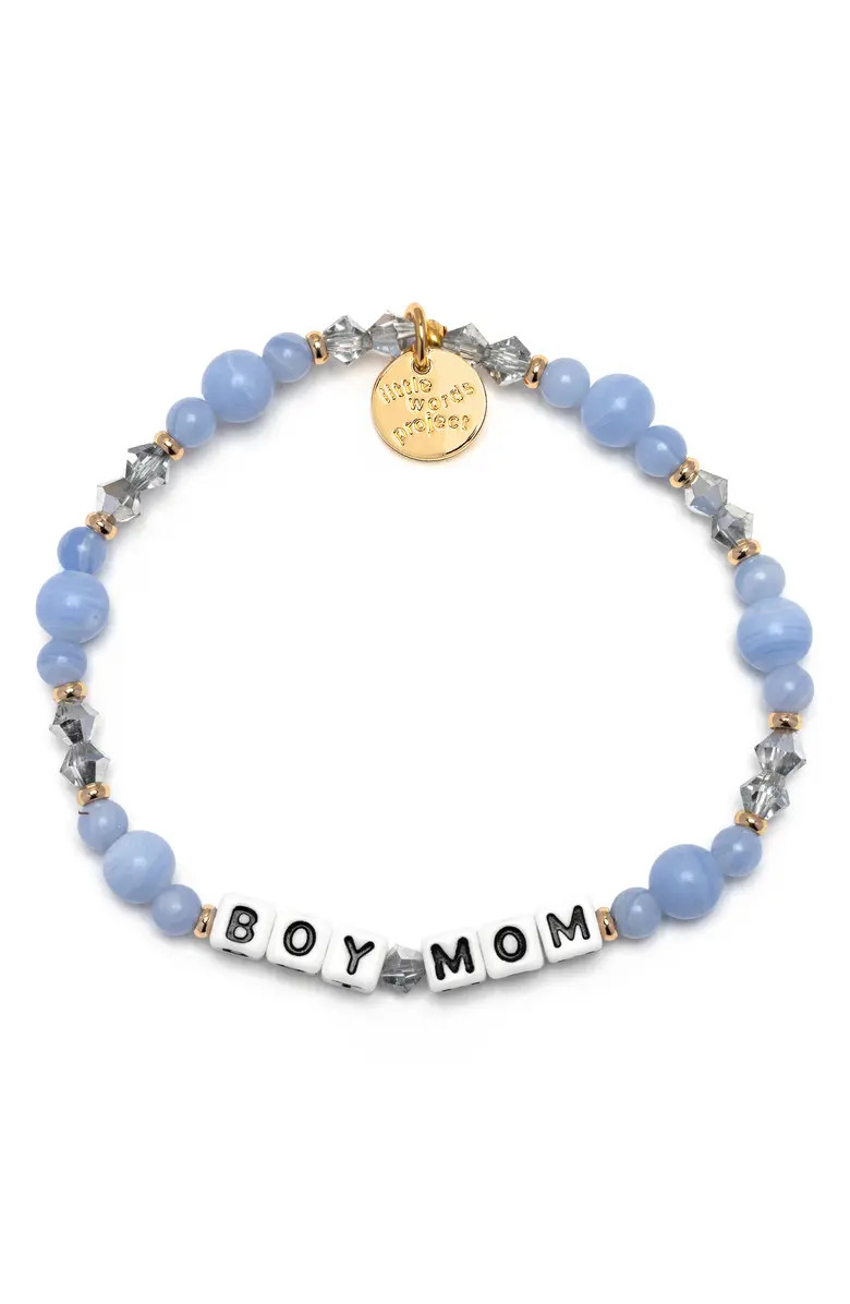 Boy Mom Beaded Stretch Bracelet | Nordstrom