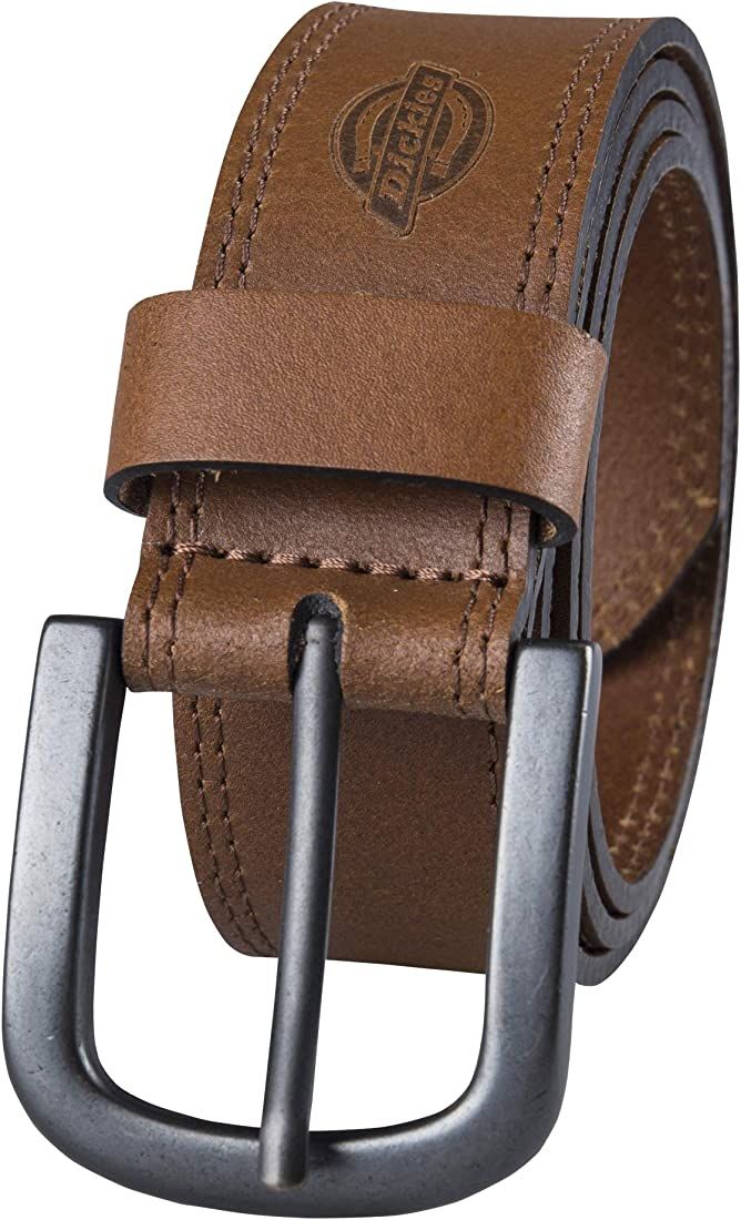 Dickies Men's Big and Tall Casual Leather Belt, Tan, 46 at Amazon Men’s Clothing store | Amazon (US)