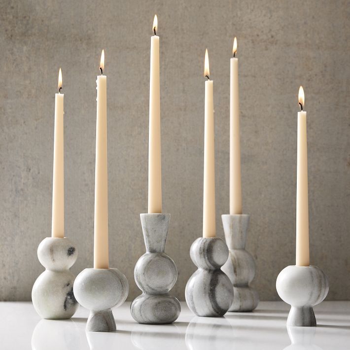 Simple Taper Candles (Set of 6) | West Elm (US)