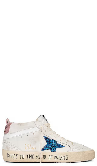 Golden Goose Mid Star Sneaker in White. - size 36 (also in 42) | Revolve Clothing (Global)