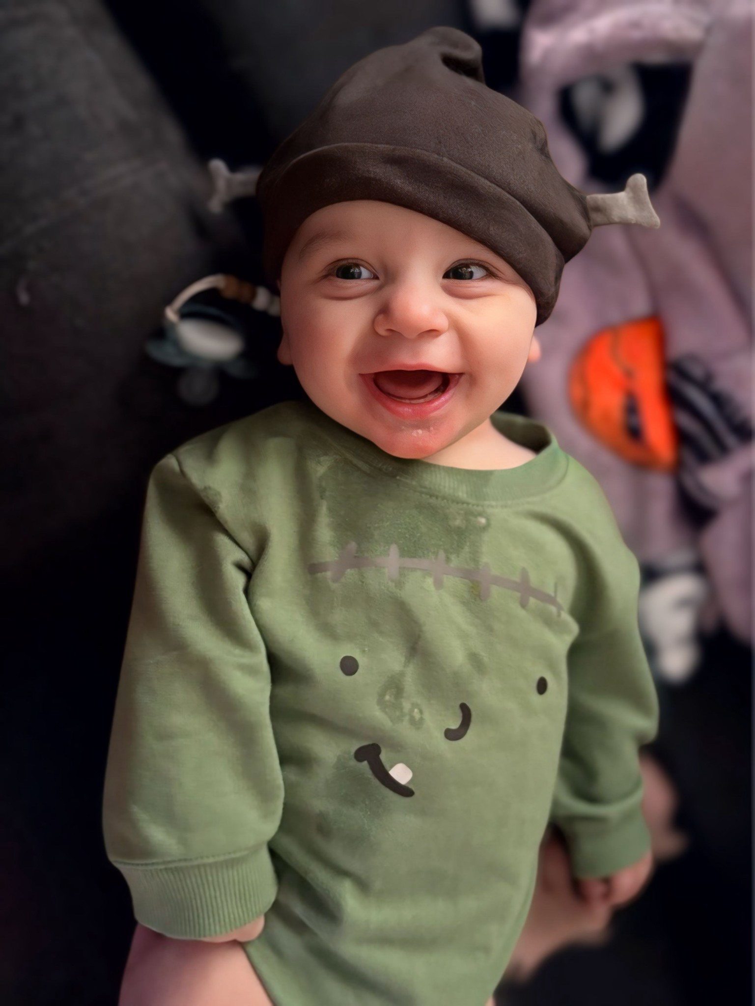 Cutie Frankenstein outfit on sale! 

#LTKBaby #LTKHalloween #LTKFallSale