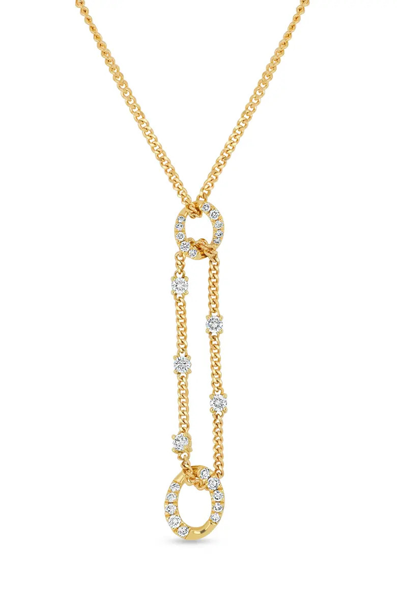 18K Gold Varda Natural Diamond Y-Necklace (Women) | Nordstrom | Nordstrom