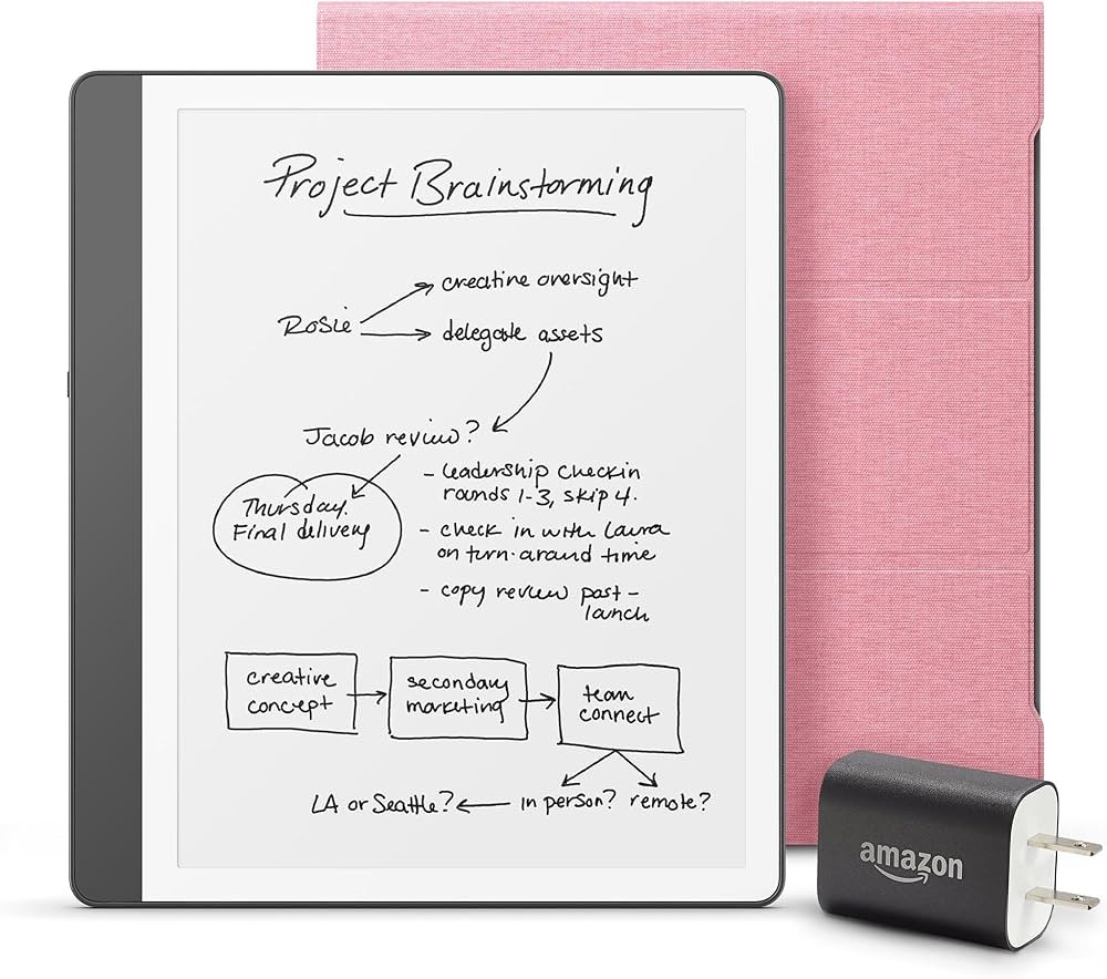 New Amazon Kindle Scribe Essentials Bundle including New Kindle Scribe (16GB) - Tungsten, Premium... | Amazon (US)