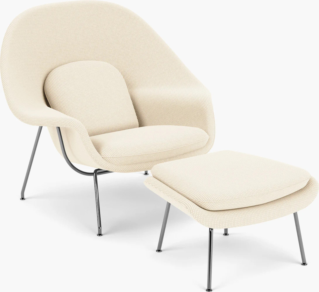 Womb Chair and Ottoman | Design Within Reach