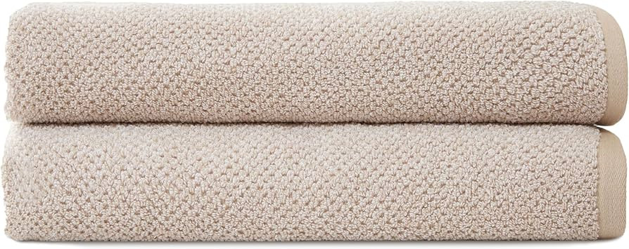 Cozy Earth Nantucket 60% Cotton 40% Viscose from Bamboo Bath Sheet - 600 GSM Plush & Fast-Drying ... | Amazon (US)