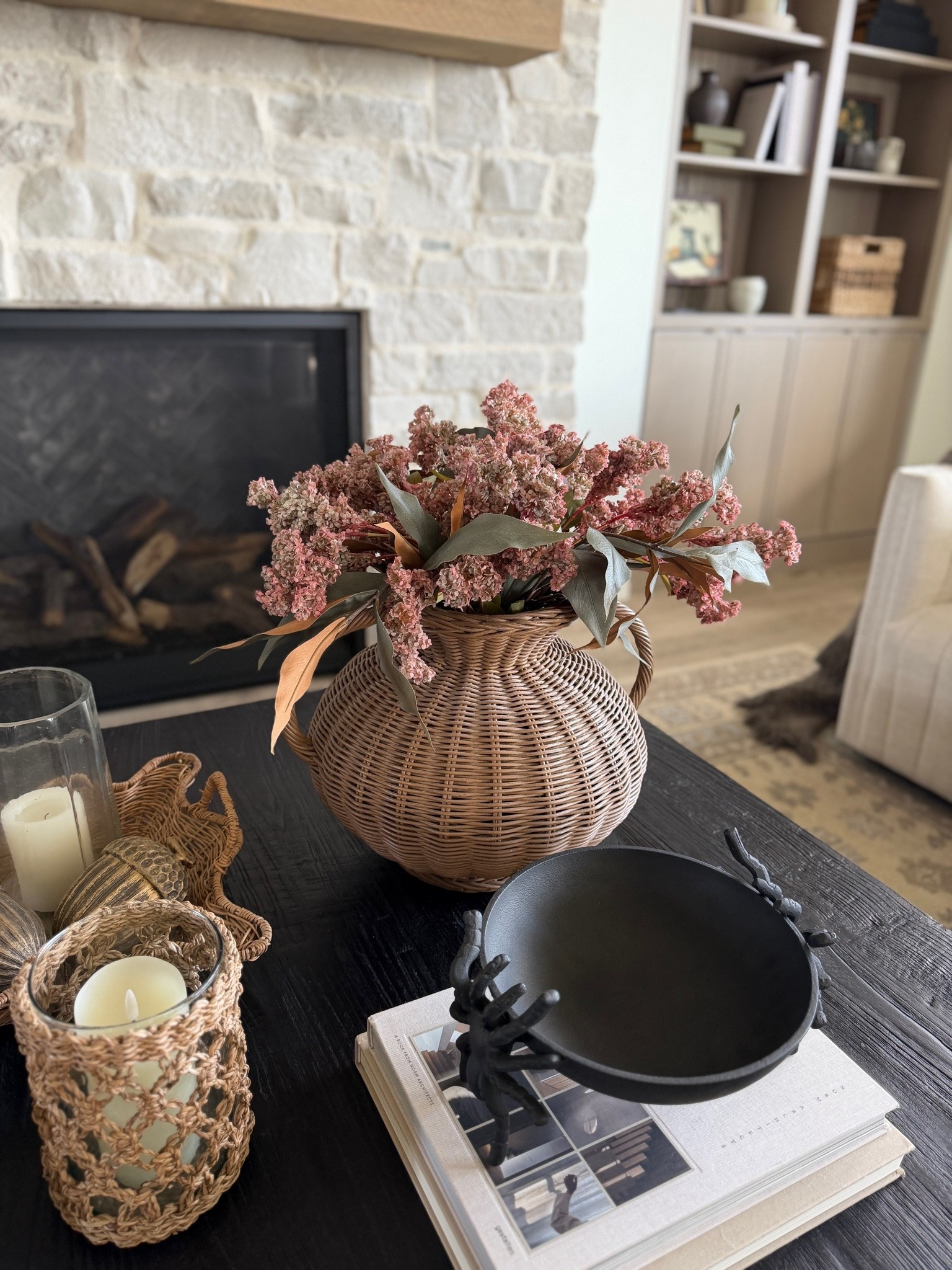 Pretty mini hydrangeas for fall! And they’re on sale! I used 6 stems here and 3 of the Eucalyptus.

#LTKHome #LTKSaleAlert #LTKSeasonal