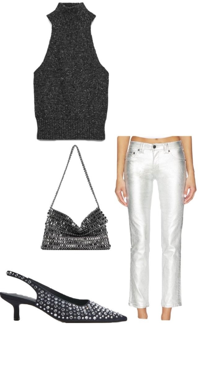 NYE Outfit Inspo!!!
Perfect for any New Years Eve plans🖤🎆🍾

Top from Zara!!

#LTKHoliday #LTKootd #LTKSeasonal