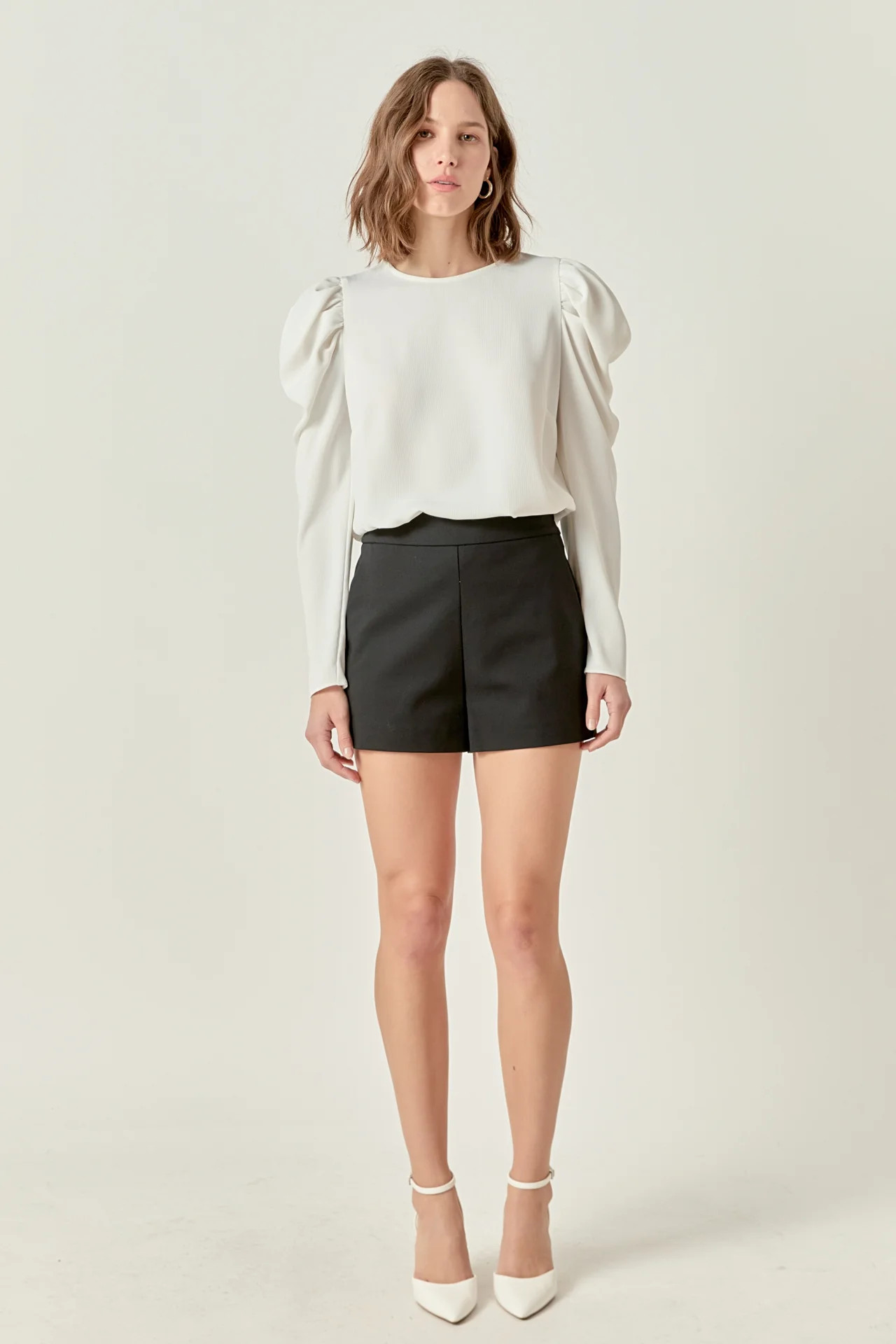 Puff Long Sleeve Top | English Factory