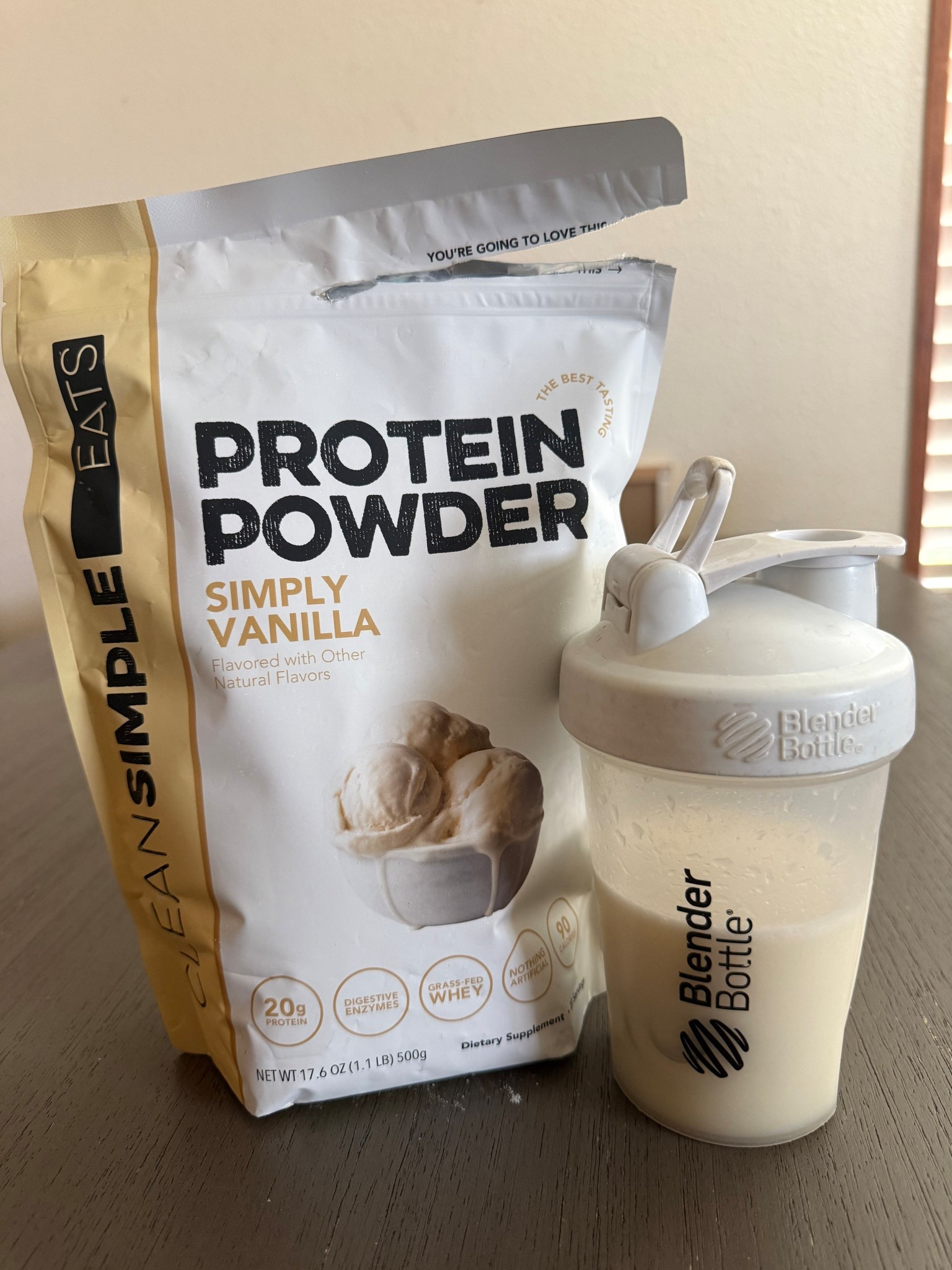 My go-to lately 🤍  
This vanilla protein has been the easiest way to sneak in extra protein without overthinking it—smooth, not chalky, and actually tastes good on its own.

I’ve been adding it into everything from quick snacks to baked treats lately ✨  
Linked here for you

#LTKfitnessgoals #LTKfoodie #LTKActive