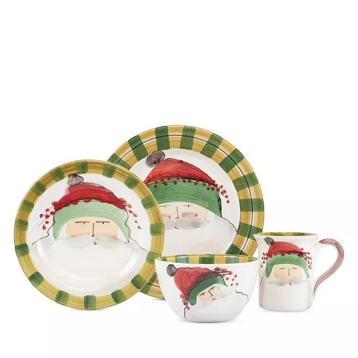 Old St. Nick Green Hat 4-Piece Dinnerware Place Setting | Bloomingdale's (US)