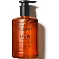 L'Occitane Lavender Liquid Hand Soap 350ml - Glass | Cult Beauty