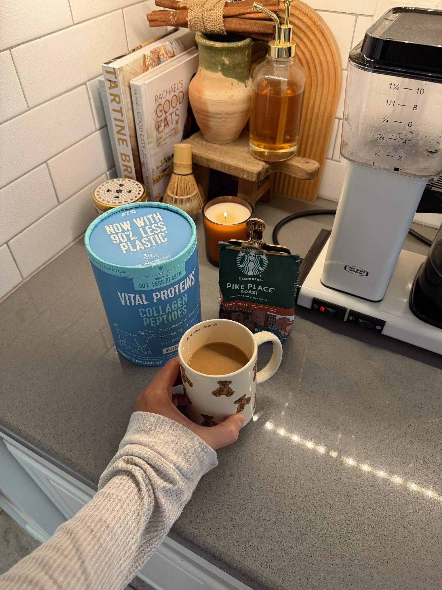 #VitalPartner #ad This is what gets me out of bed in the morning!!!! @starbucks + @vitalproteins. @target #Starbucksathome #TargetPartner, #Target 

#LTKmomlife