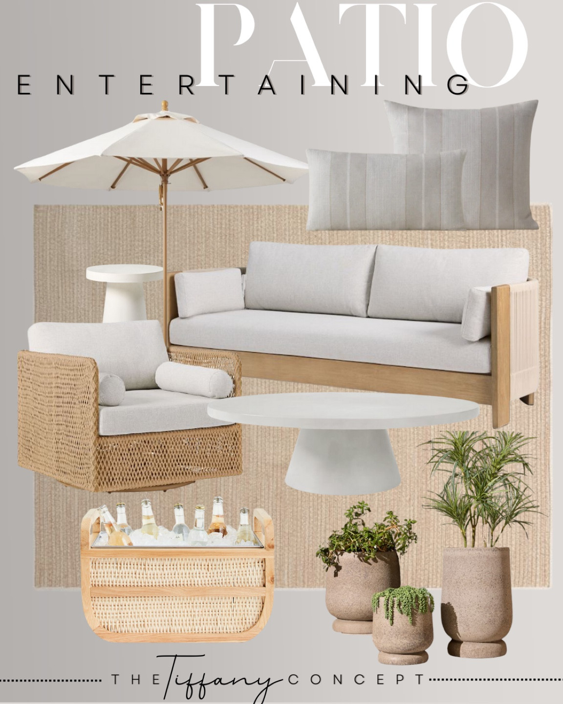 Better weather is just around the corner! Here are some great finds to make a beautiful outdoor space for entertaining. 
.
.
.
.
#outdoorentertaining #modernhome #homedecor #outdoorkitchen #relaxing 

#LTKparties #LTKhome #LTKSeasonal