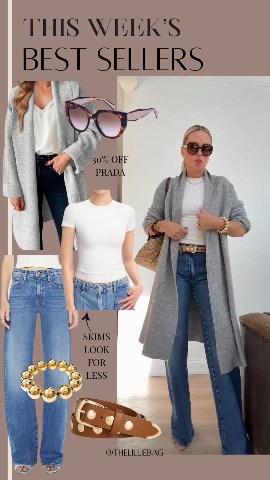 Best seller tee and cardigan! 

Bodysuit smoothing… without the bodysuit! 🤍Double layered (not see-through), crazy stretch, and SO flattering.
35% off — under $15. Lots of colors & they are the BEST!✨🔥

layering tee. amazon fashion. wardrobe essential. capsule pieces. 

#LTKootd #LTKSeasonal #LTKSaleAlert