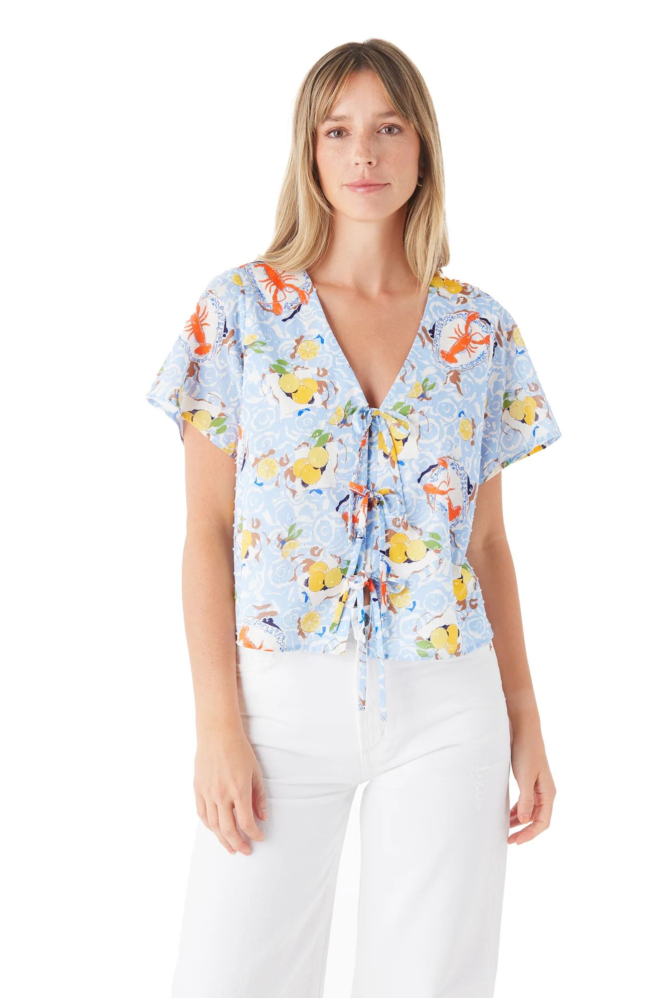 Fallon Top in Summer Table | CROSBY by Mollie Burch | CROSBY by Mollie Burch