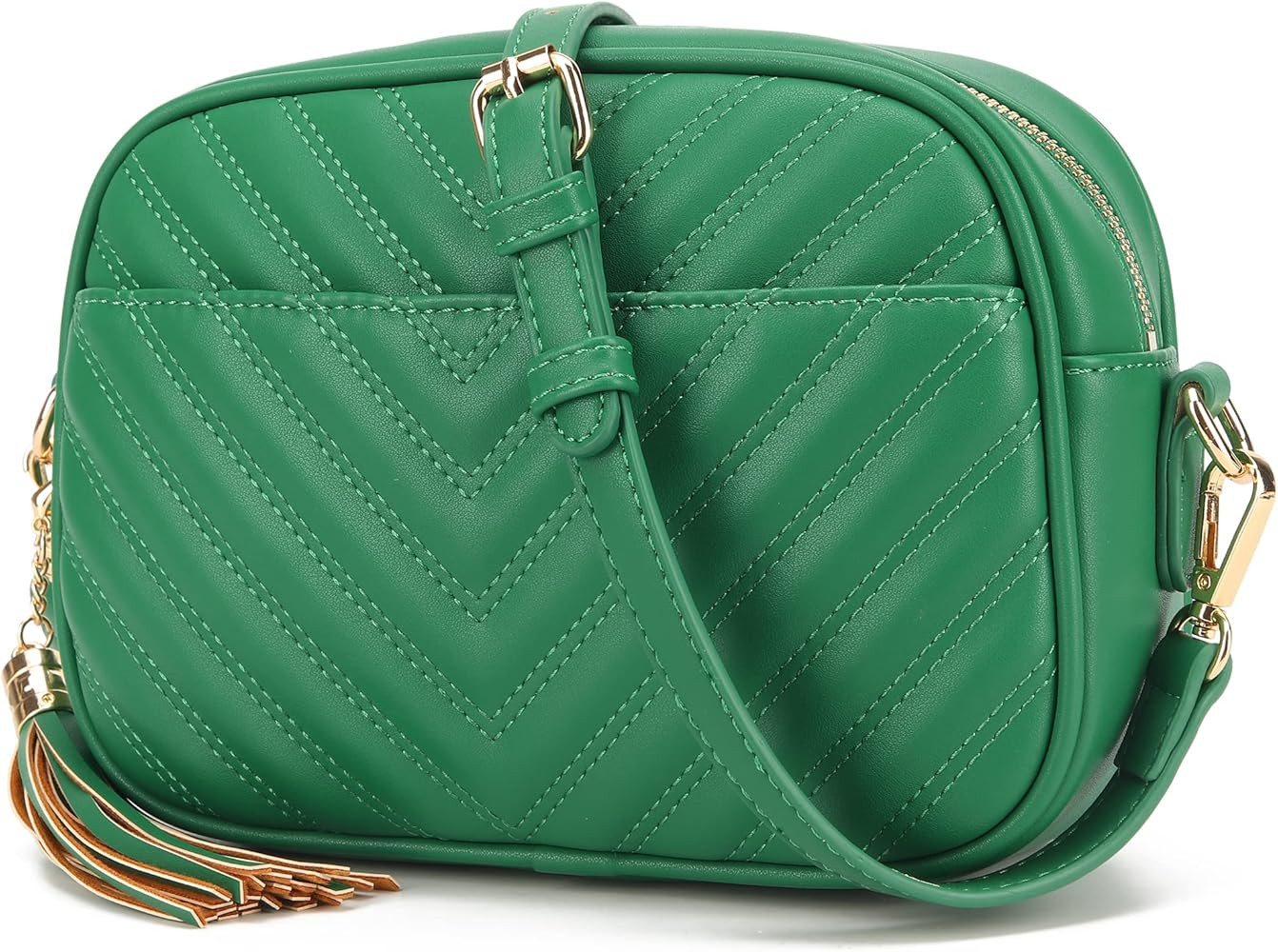 Chevron quilted Crossbody | Amazon (US)