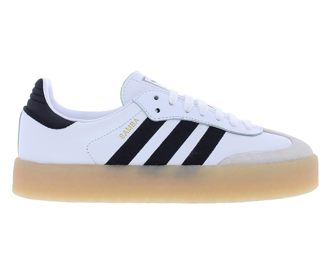 Adidas Sambae Womens White Black Gum | Amazon (US)