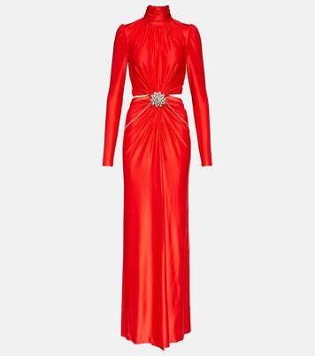 Robe longue à ornements | Mytheresa (FR)