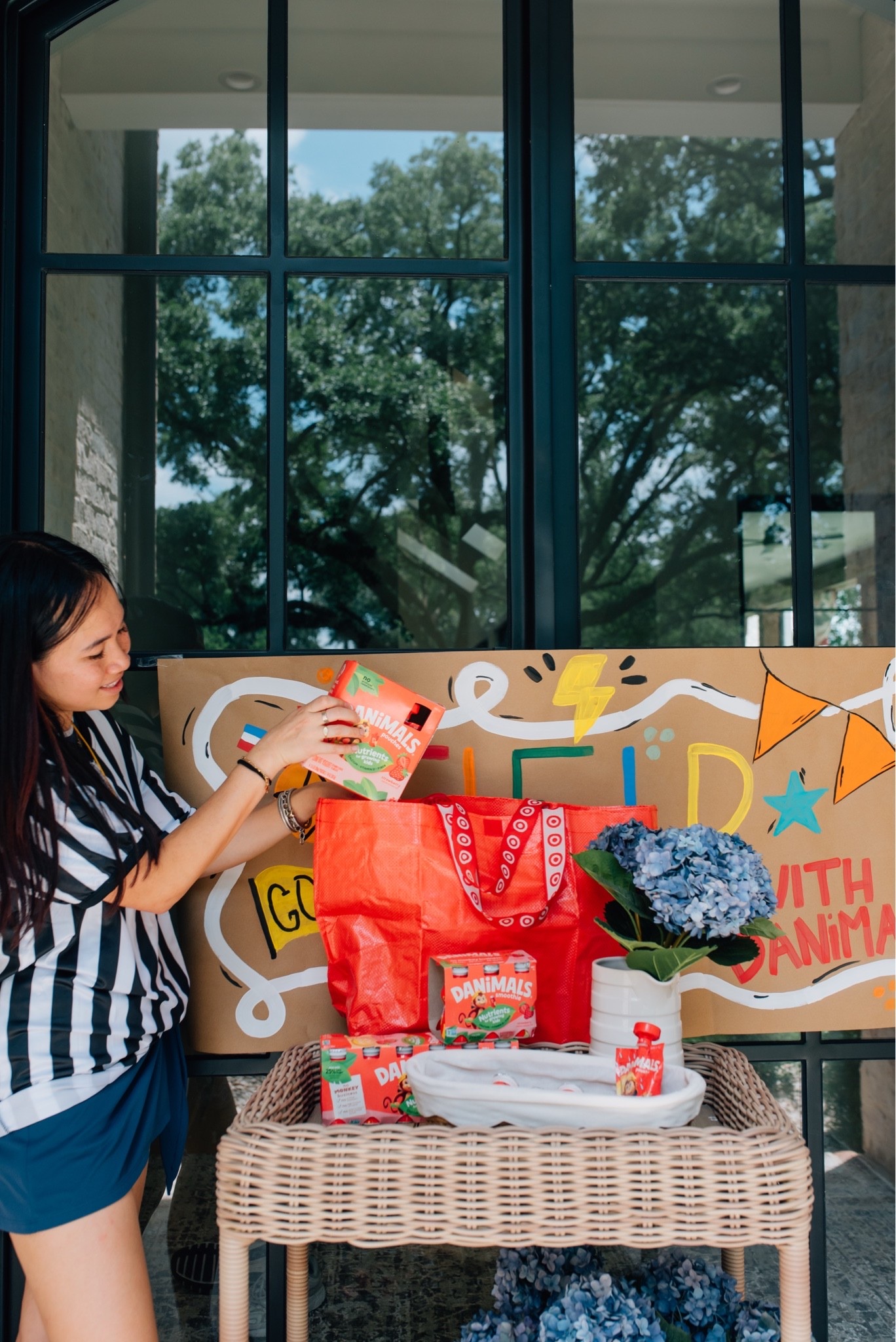 #ad #DanimalsPartner Summer days are better with @danimals 💙 The kids are loving the fun new look, and I love the new & improved smoothie formula with 25% less sugar plus Calcium, Vitamin D, and Fiber. We always grab ours at @target before all our summer adventures ☀️ #ad #TargetPartner #danimals #danimalstarget #targetfinds #targetstyle #liketkit @shop.ltk 
Danimals Smoothies contain 25% less total sugar (6g per 3.1 FL oz) than prior recipe (9g per 3.1 FL oz)

#LTKmomlife #LTKKids