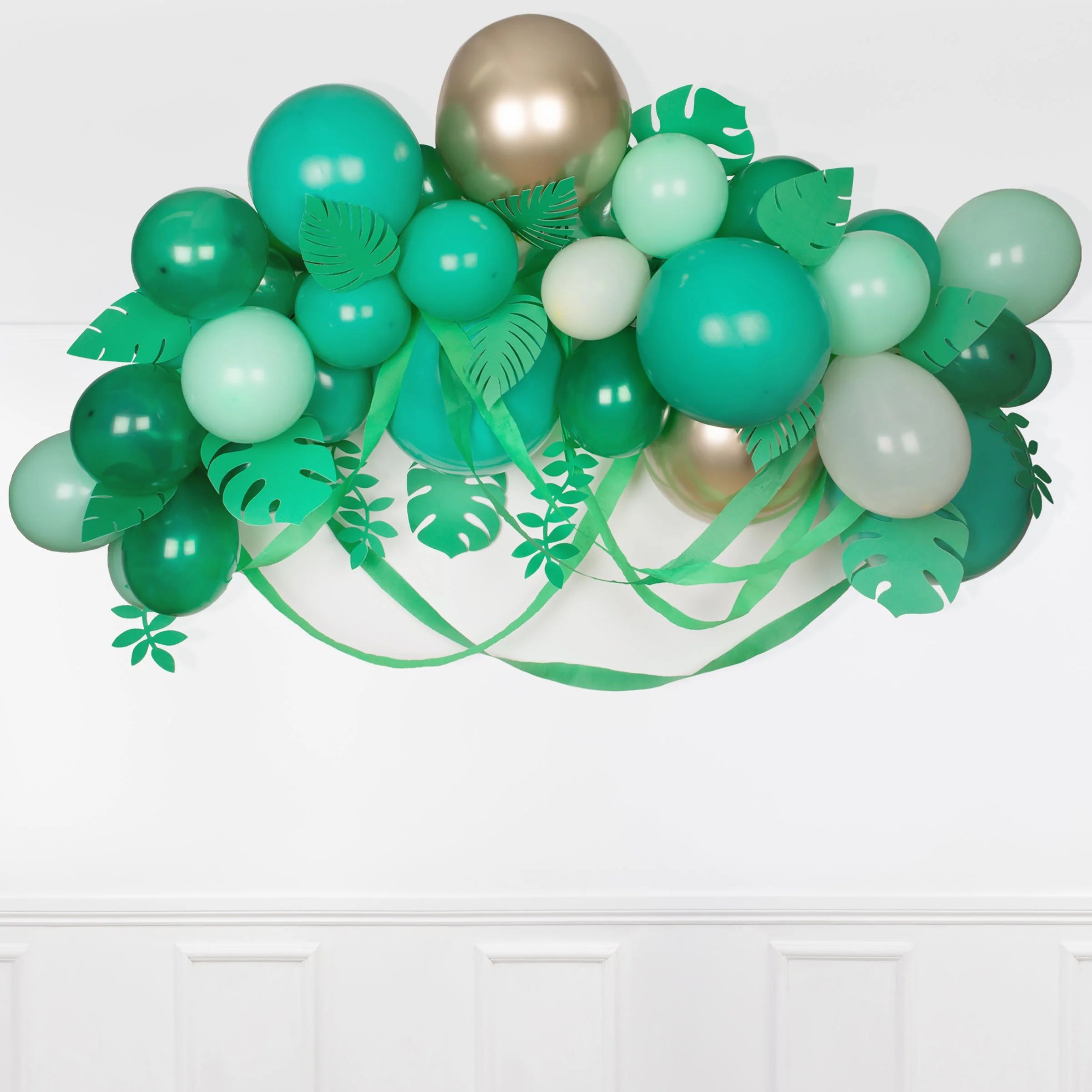 Leafy Green Balloon Arch (x 44 balloons) | Meri Meri