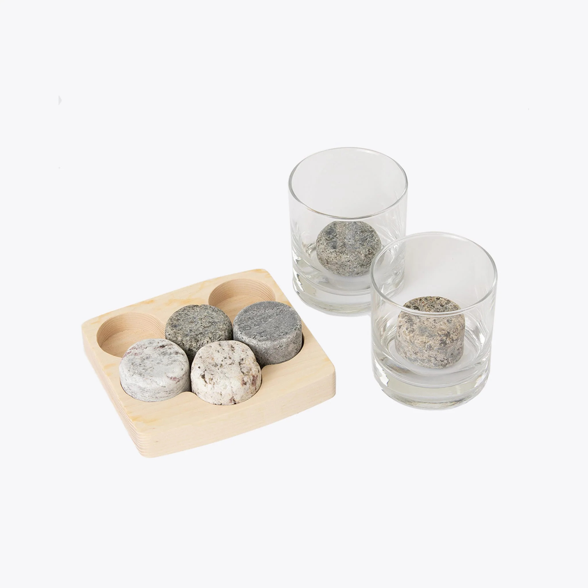 Sea Stones Whiskey Glass Set | Nisolo