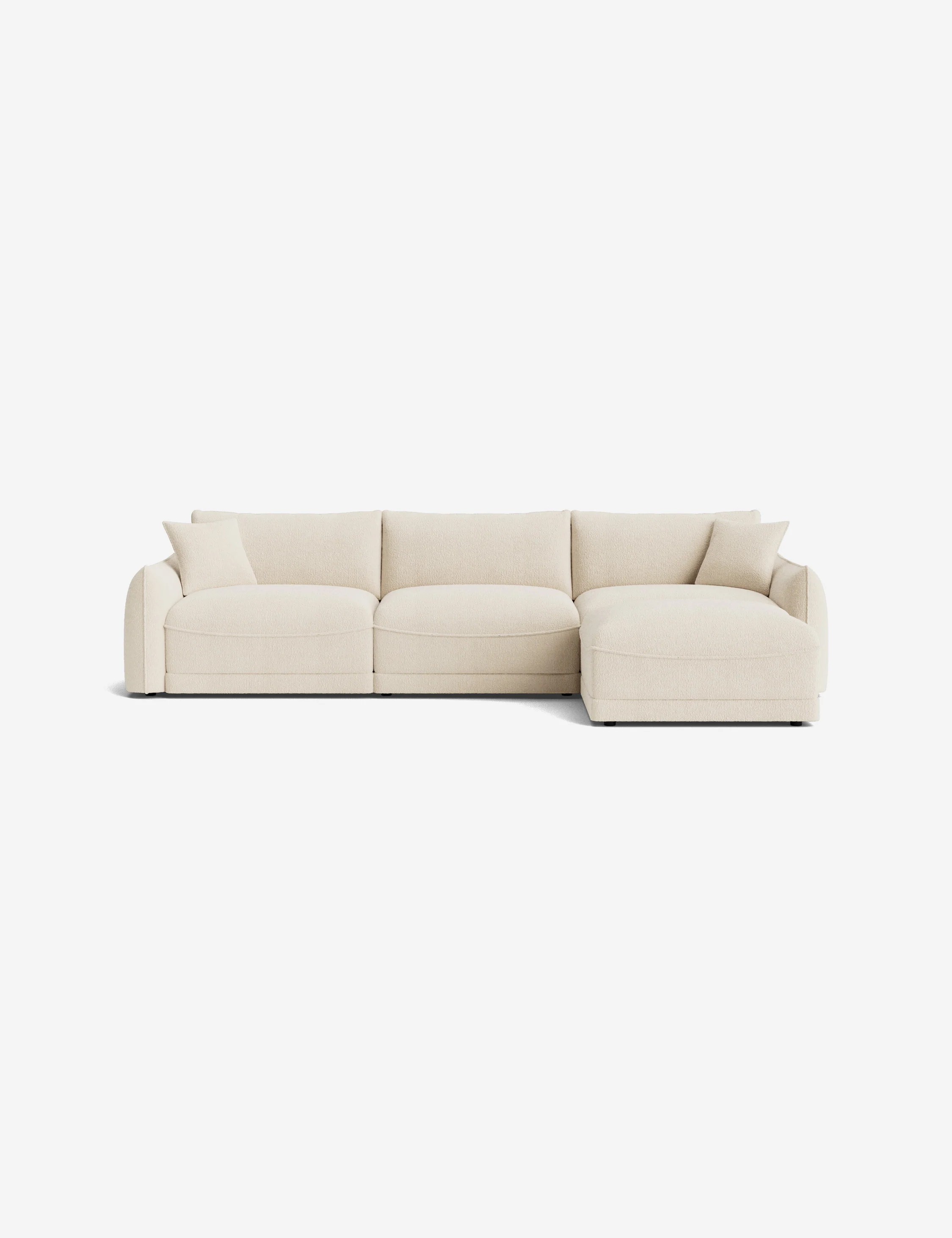 Balmer Sectional Sofa With Ottoman | Lulu and Georgia 