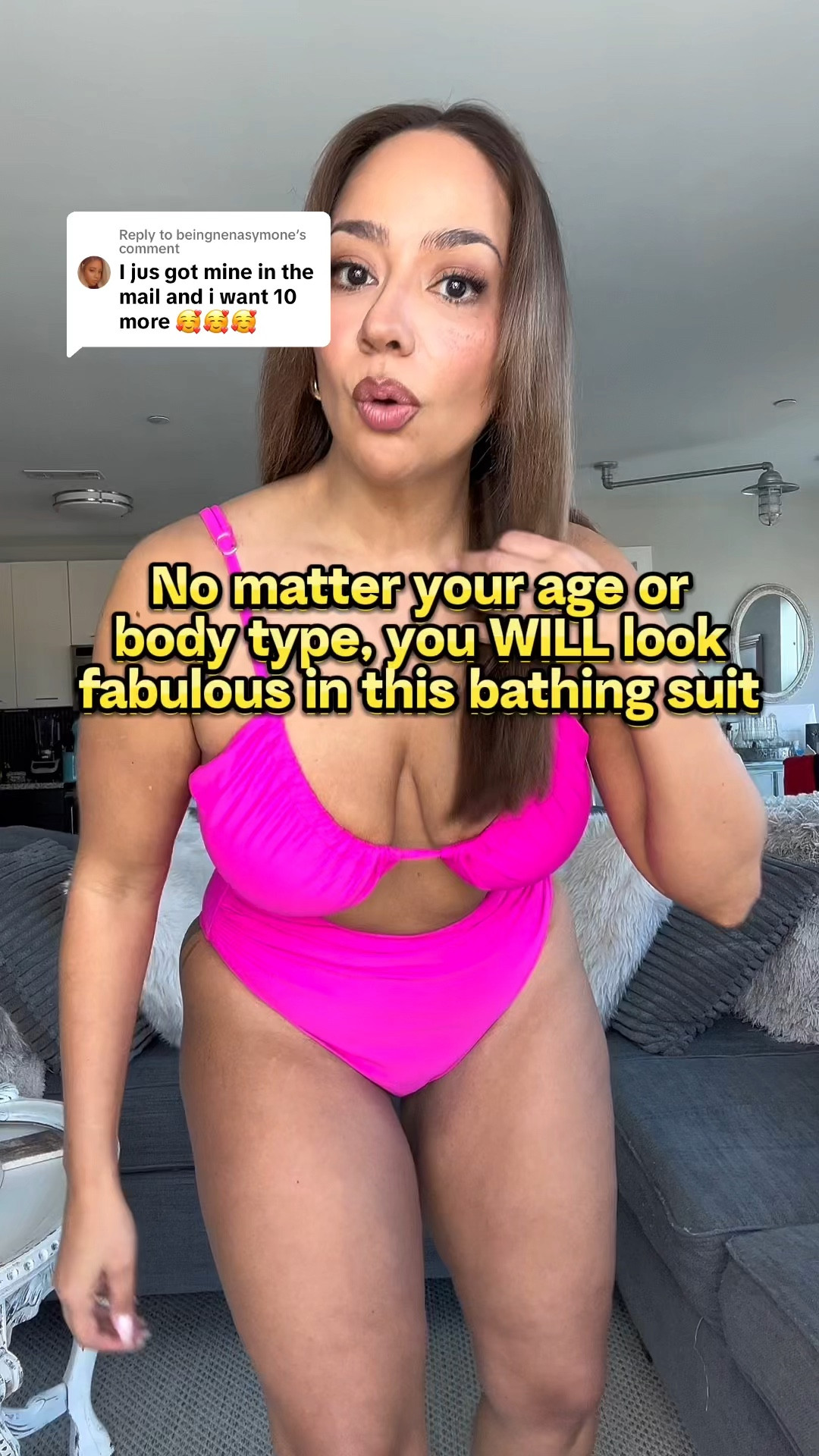 THE universally flattering one piece swimsuit that truly looks good on everyone 🎀🩷 It sells out all the time so grab one quick 

Sizing:
5’3 
155 lbs
Size 8
34DDD/36DD 
28” Waist
43” Hip
Wearing a Large 

#onepieceswimsuit 
#tummycontrolswimwear 
#onepieceswimwear 
#swimsuit
#swimwear 
#swimsuit

#LTKFindsUnder50 #LTKSummerSales #LTKSwim