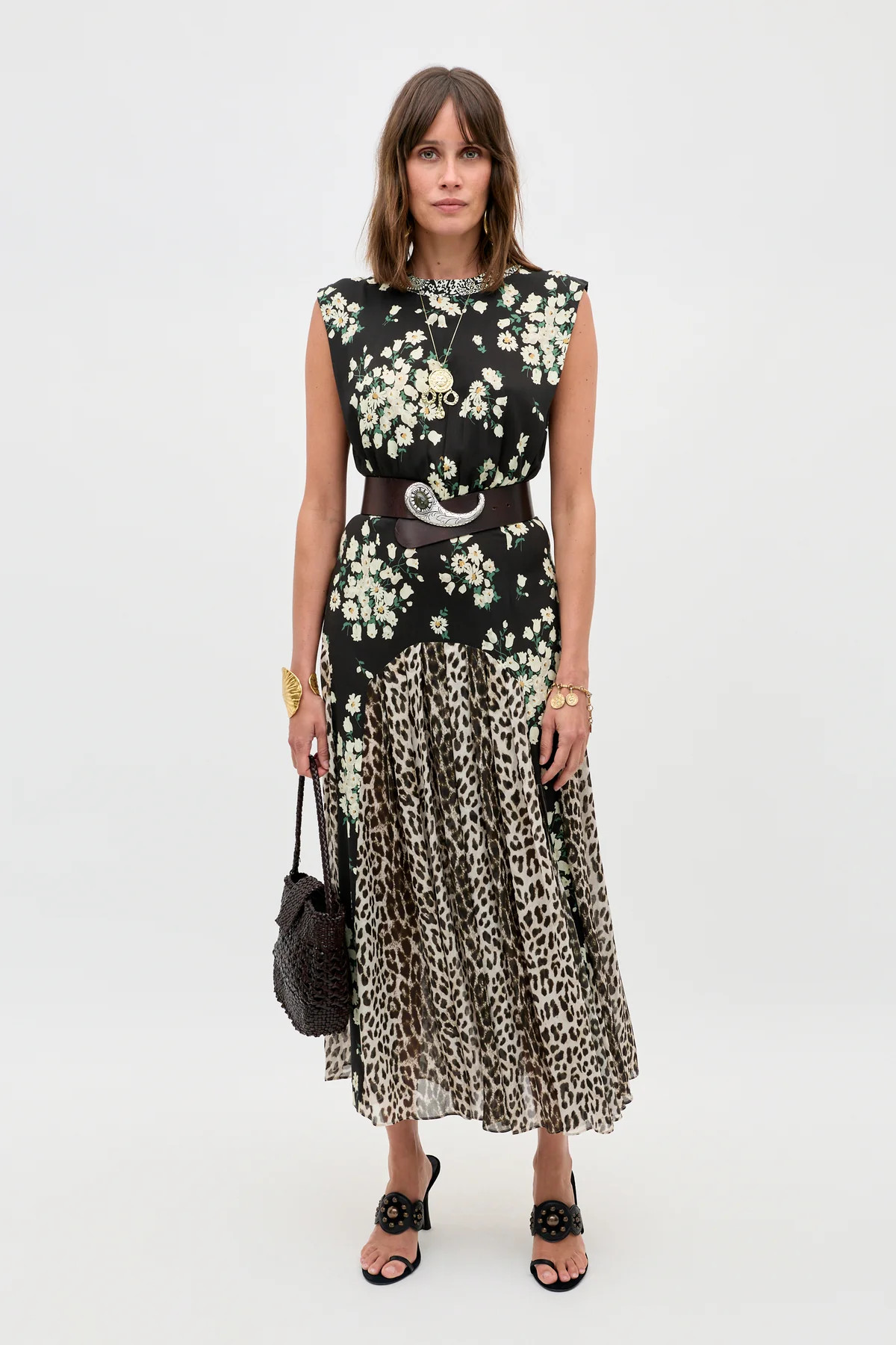 Coralie - Amelia Gremlin Mix Black | Rixo