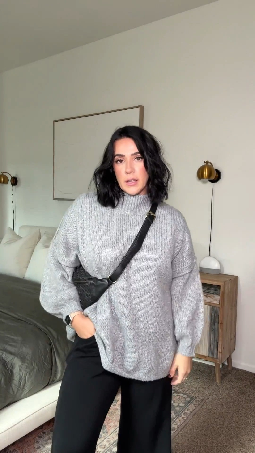 Comfy cozy casual fall winter outfit
Midsize mom look
Size L

#LTKMidsize #LTKootd #LTKSeasonal