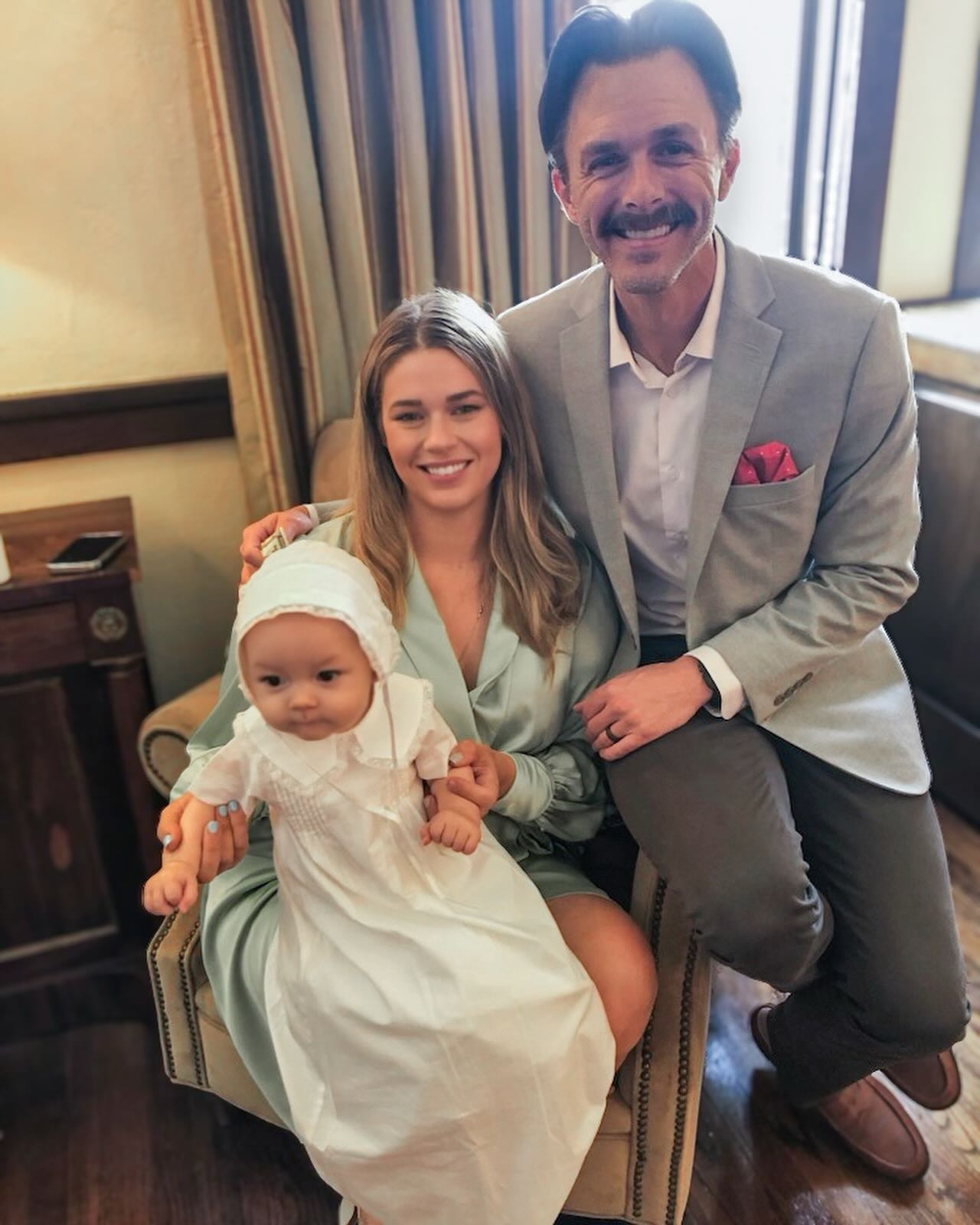 Some low quality pics for a high quality moment. Unfortunately with the fourth baby these are the only photos we got from this event. 🫣😂 obsessed with this beautiful sage wrap dress from @whitehouseblackmarket

#LTKFindsUnder100 #LTKMidsize #LTKSummerSales