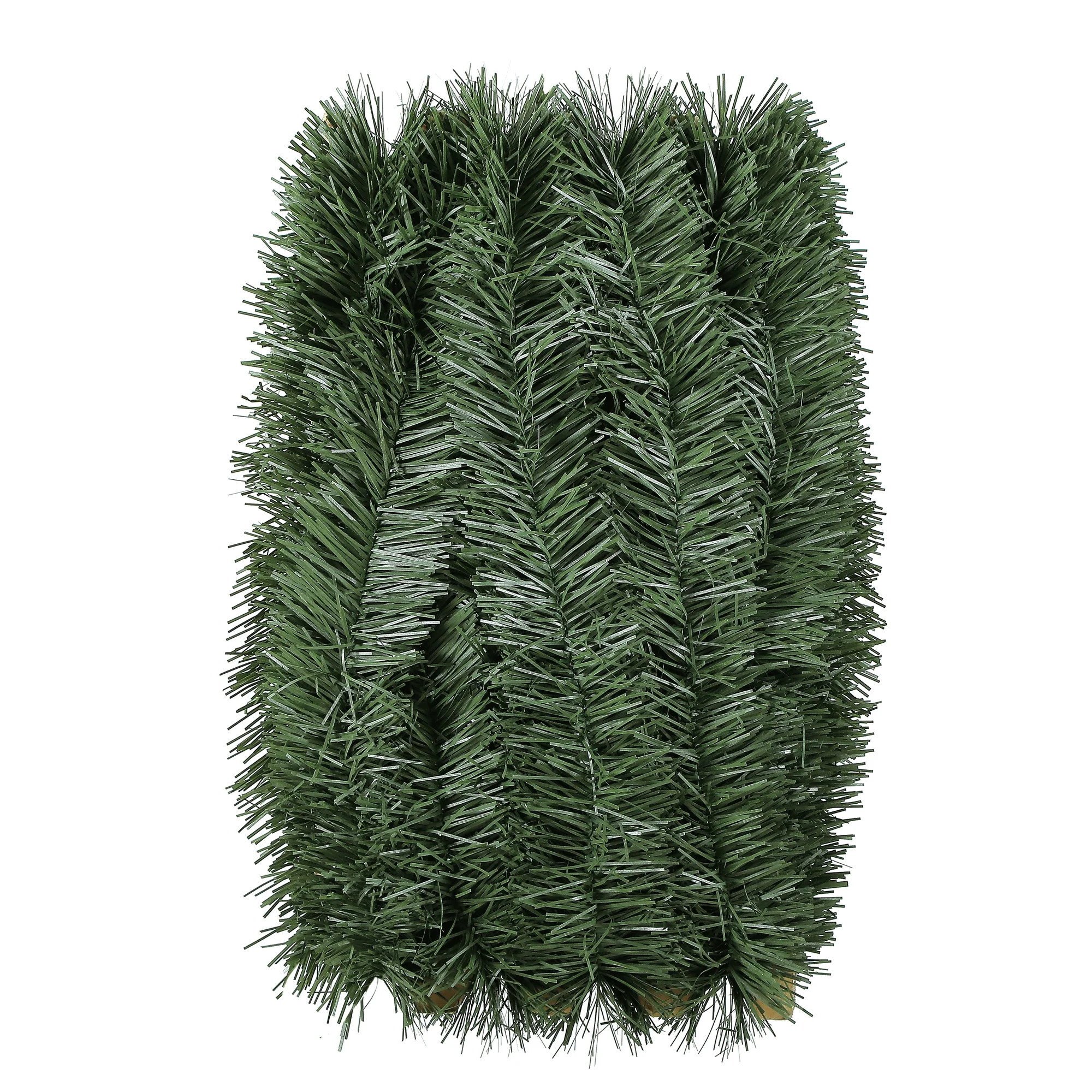 Non-Lit Soft Green Christmas PVC Garland, 50 ft, by Holiday Time | Walmart (US)
