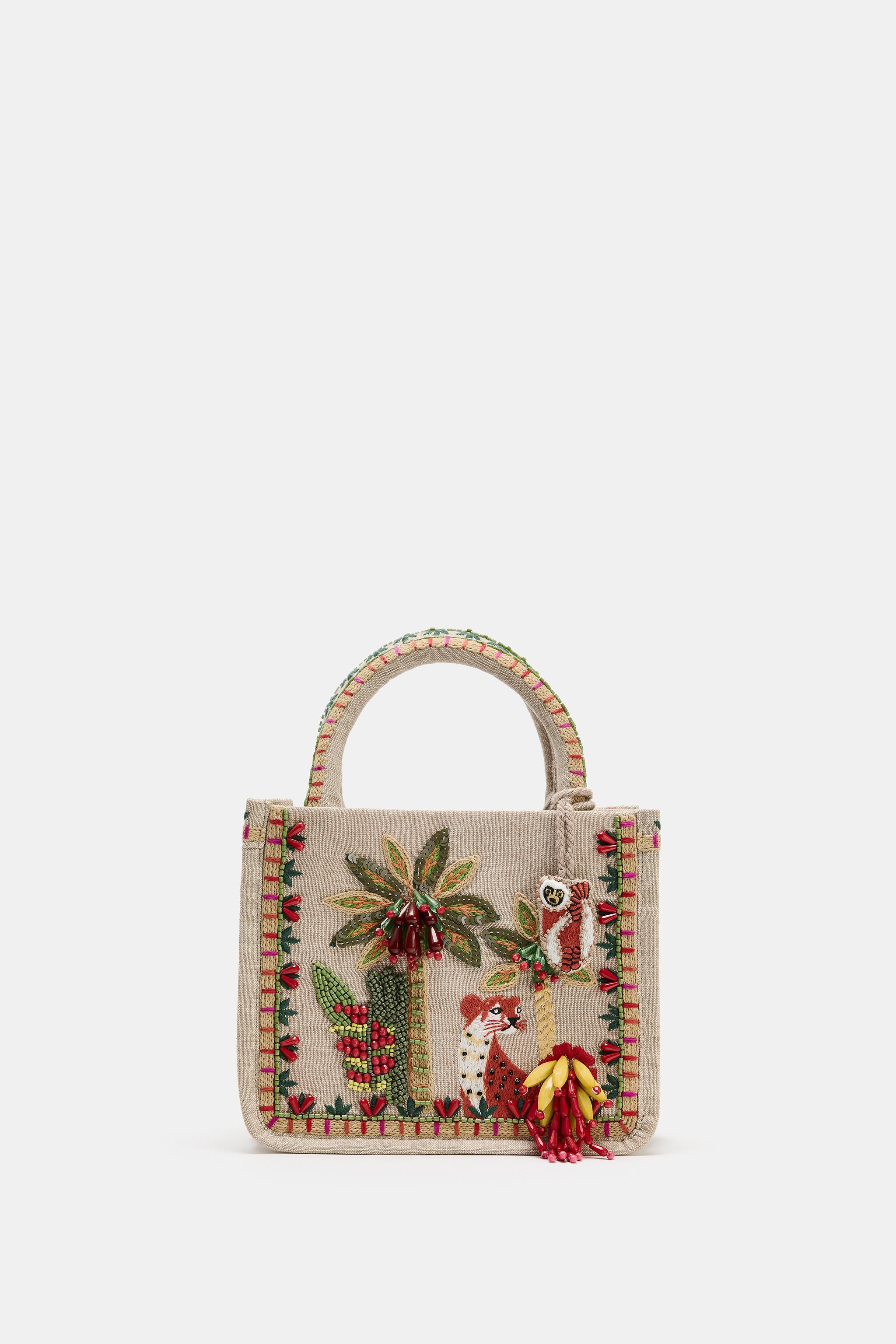 MINI BEADED BAG | Zara US