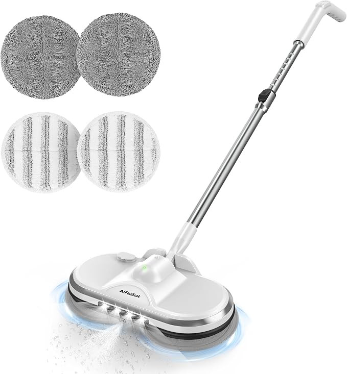 Cordless Electric Mop, WS-24 Cordless Spin Mop for Floor Cleaning, Lightweight & Rechargeable Flo... | Amazon (US)