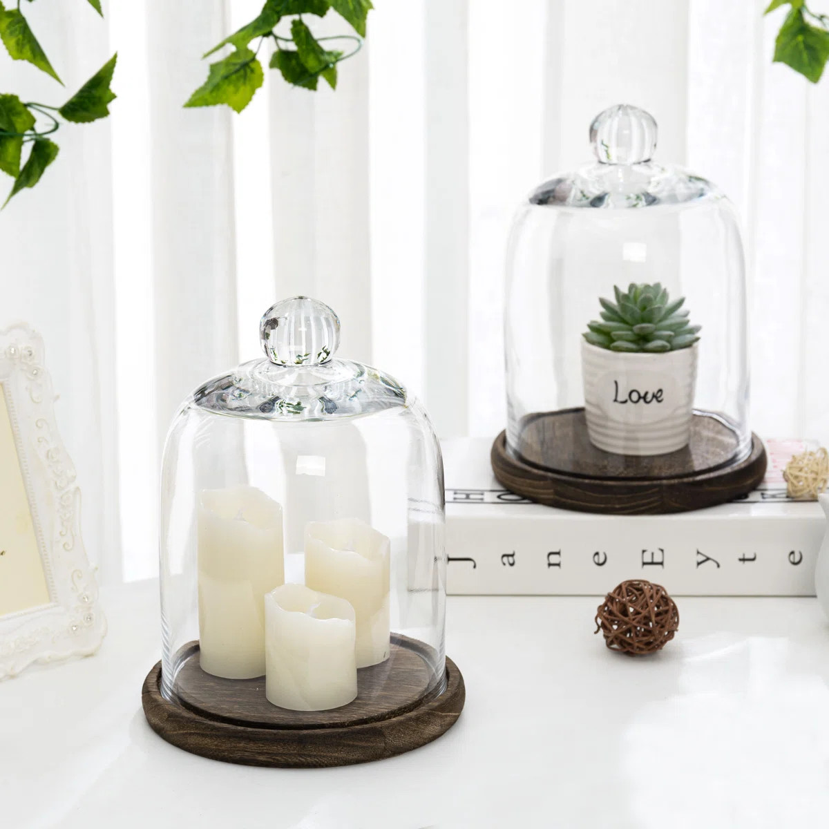 Khyanna Cloche Or Water Globe (Set of 2) | Wayfair North America