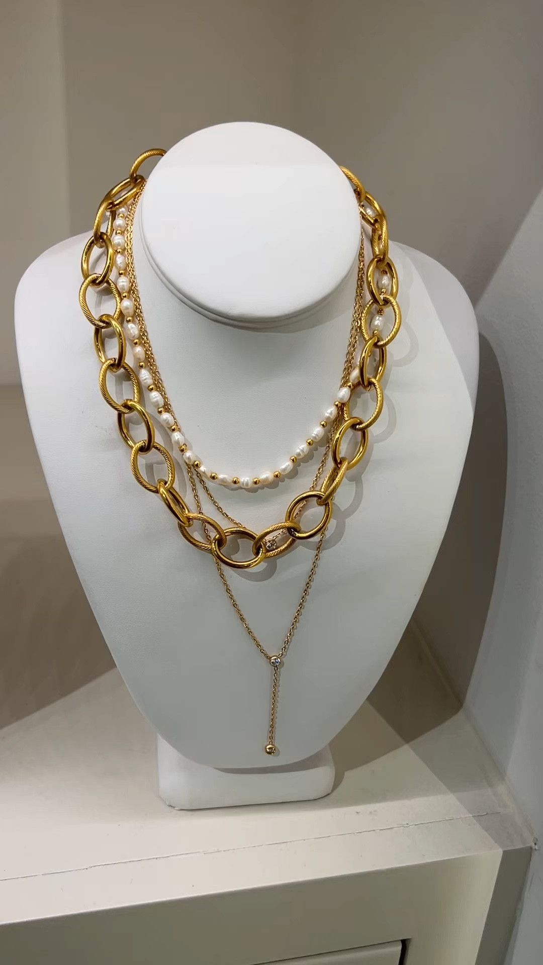 Hypoallergenic and water resistant jewelry that I love! So many necklaces to stack! 

#LTKHoliday #LTKFindsUnder100 #LTKFindsUnder50