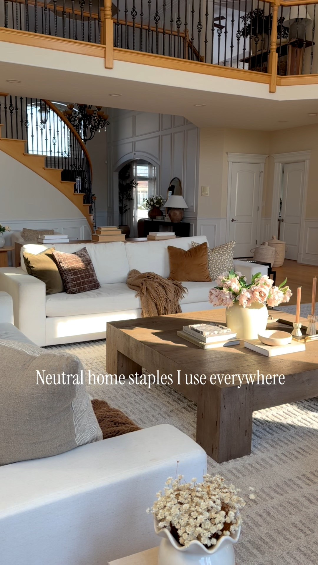 Neutral home staples I use everywhere 🤍
Sharing a few of my most-used pieces — a neutral rug, storage ottomans, sculptural side table, and simple styling books that work in every room and every season. Partnering with @wayfair on these timeless staples.

#ad #wayfair #wayfairpartner 

#LTKSeasonal #LTKSaleAlert #LTKHome