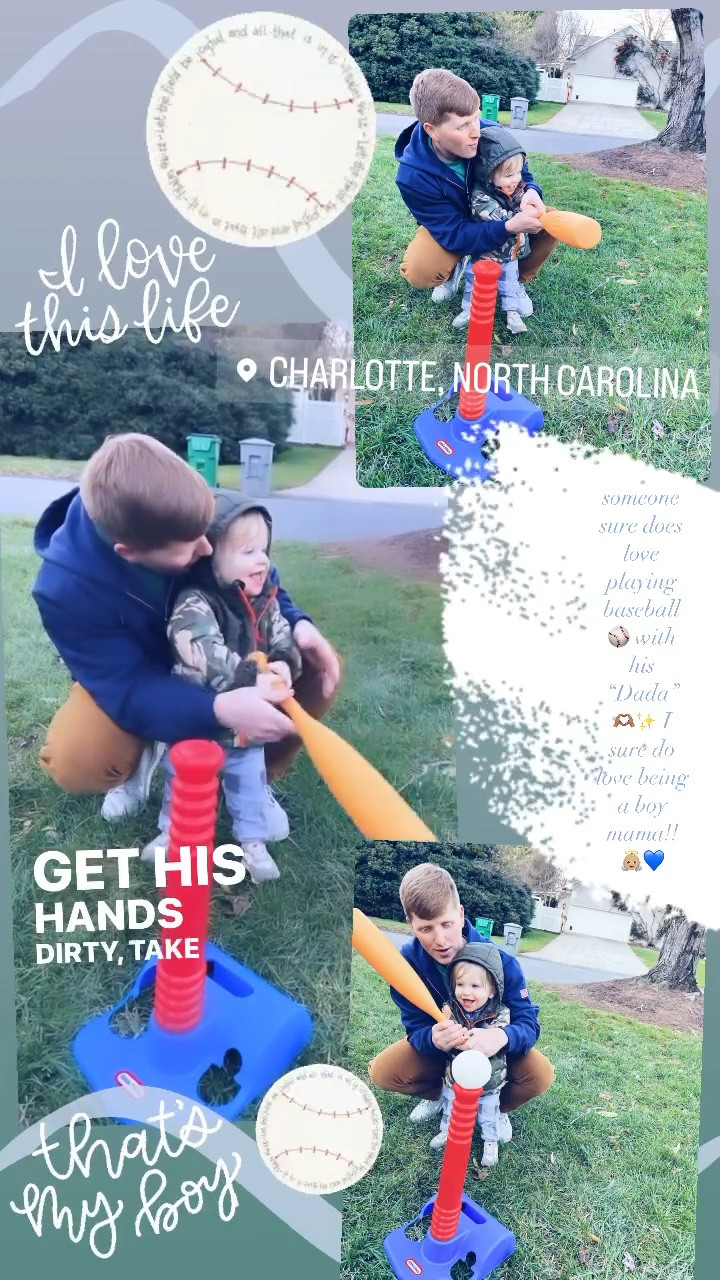 Someone sure does love playing baseball with “Dada” ⚾️!! I love being a boy mama!! 👼🏼💙🫶🏽

#LTKbaby #LTKHoliday #LTKfamily