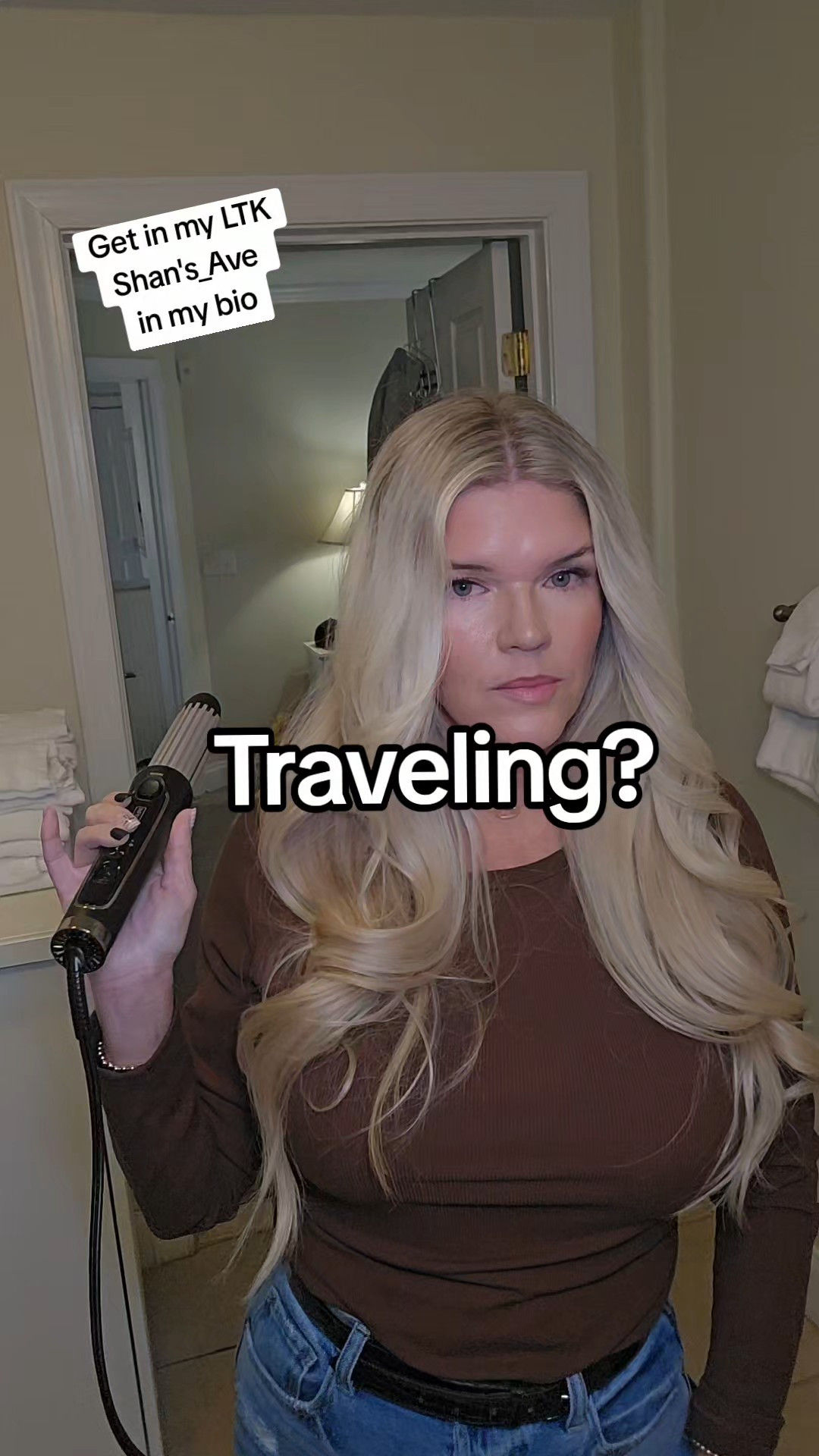 InfinitiPro by Conair Cool Air Styler 1.5" Ceramic Multi Functional Iron. A must have for travel and super affordable!

#LTKTravel #LTKBeauty #LTKgrwm