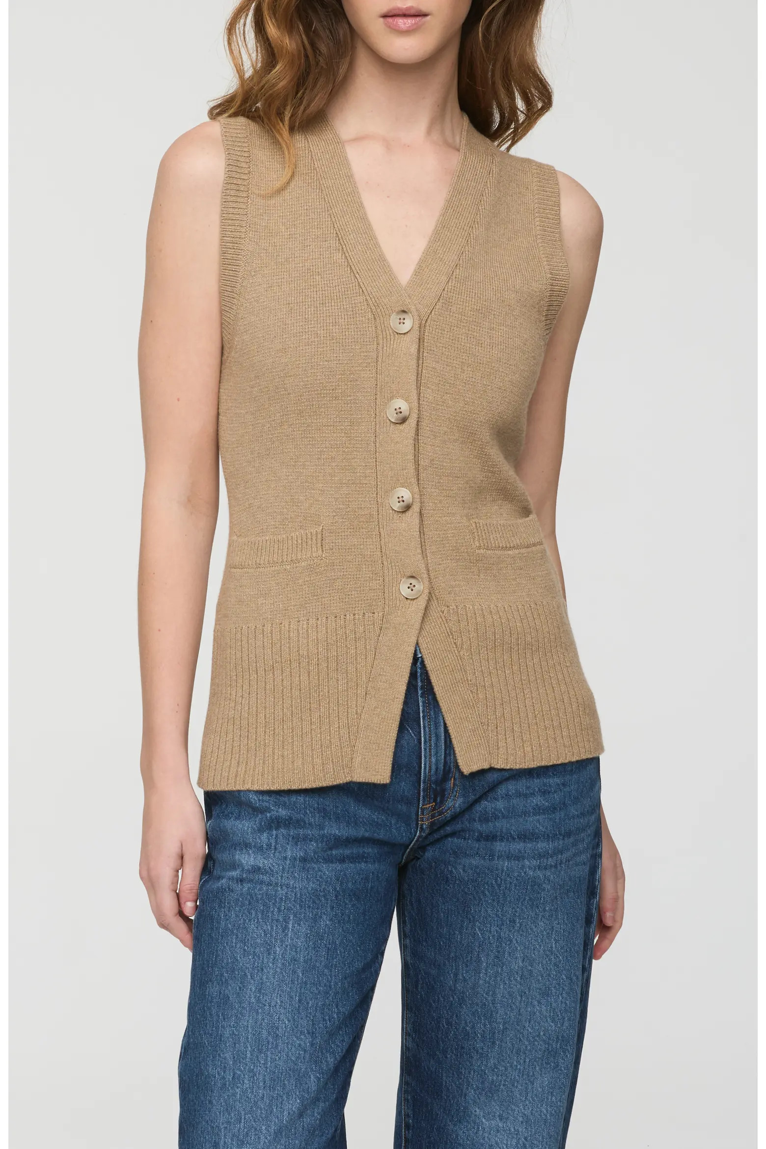 Audra Button Front Sweater Vest (Women) | Nordstrom | Nordstrom
